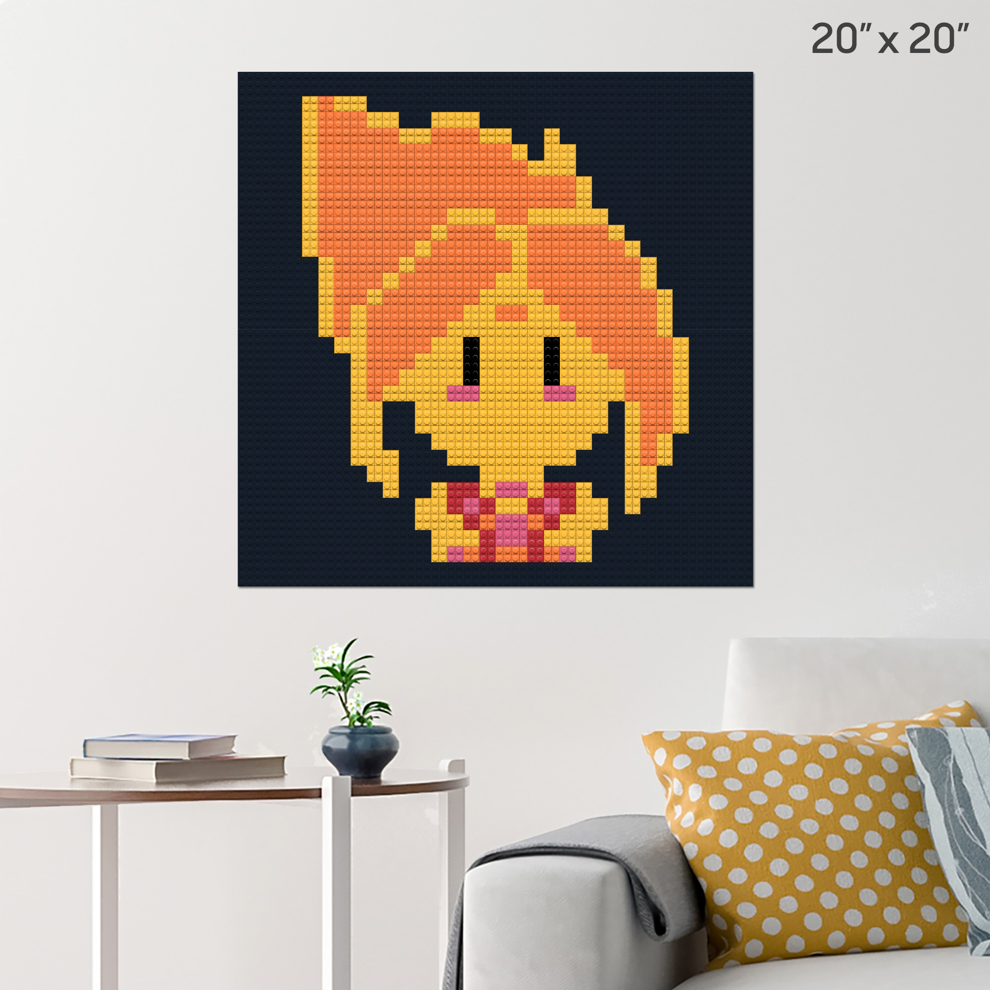 Adventure Time Flame Princess Pixel Art – BRIK