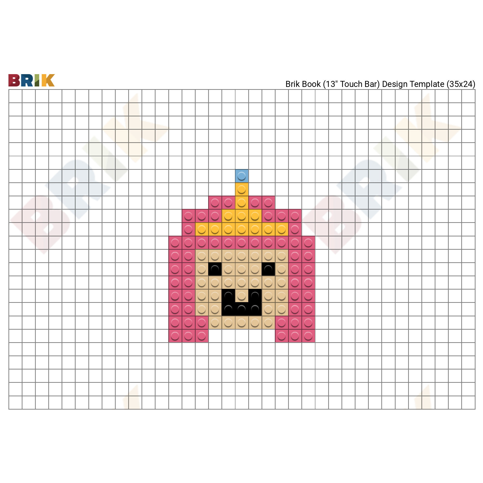 Adventure Time Princess Bubblegum Pixel Art – BRIK