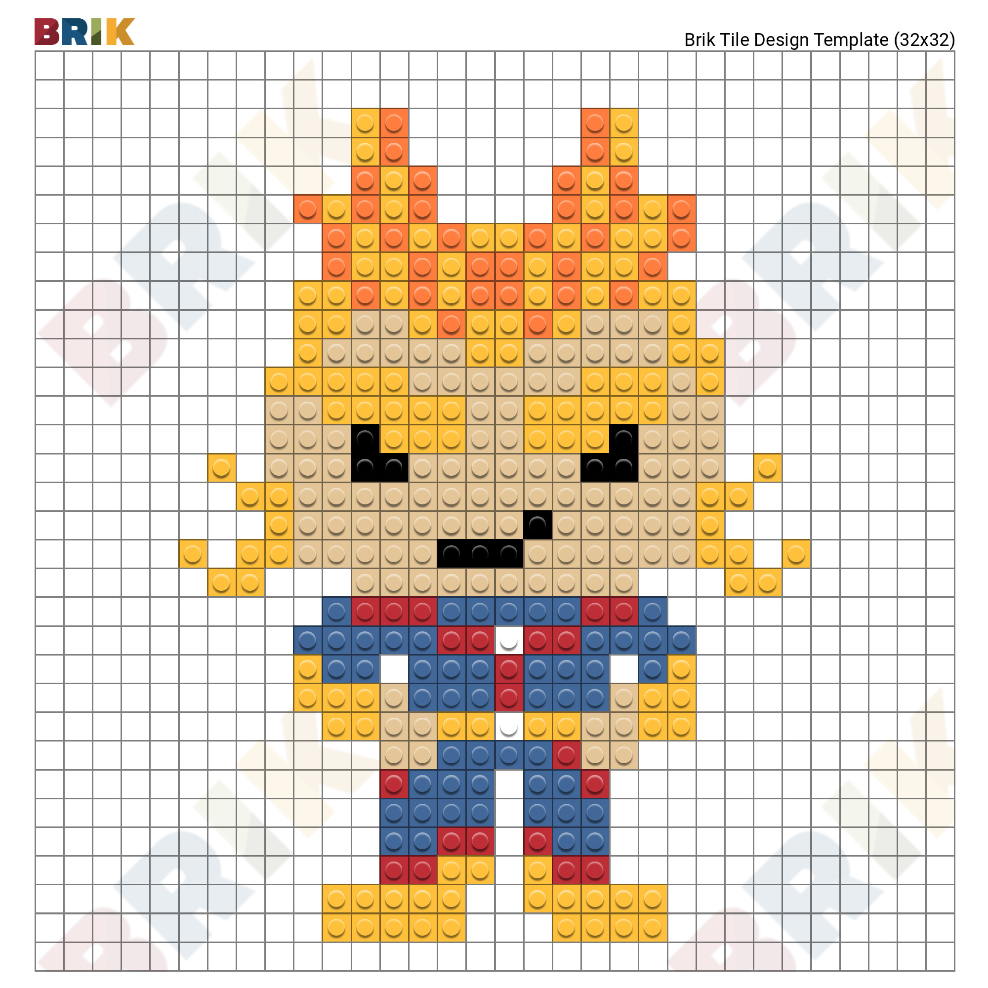 Pixel Art My Hero Academia Facile All Might Pixel Art – BRIK