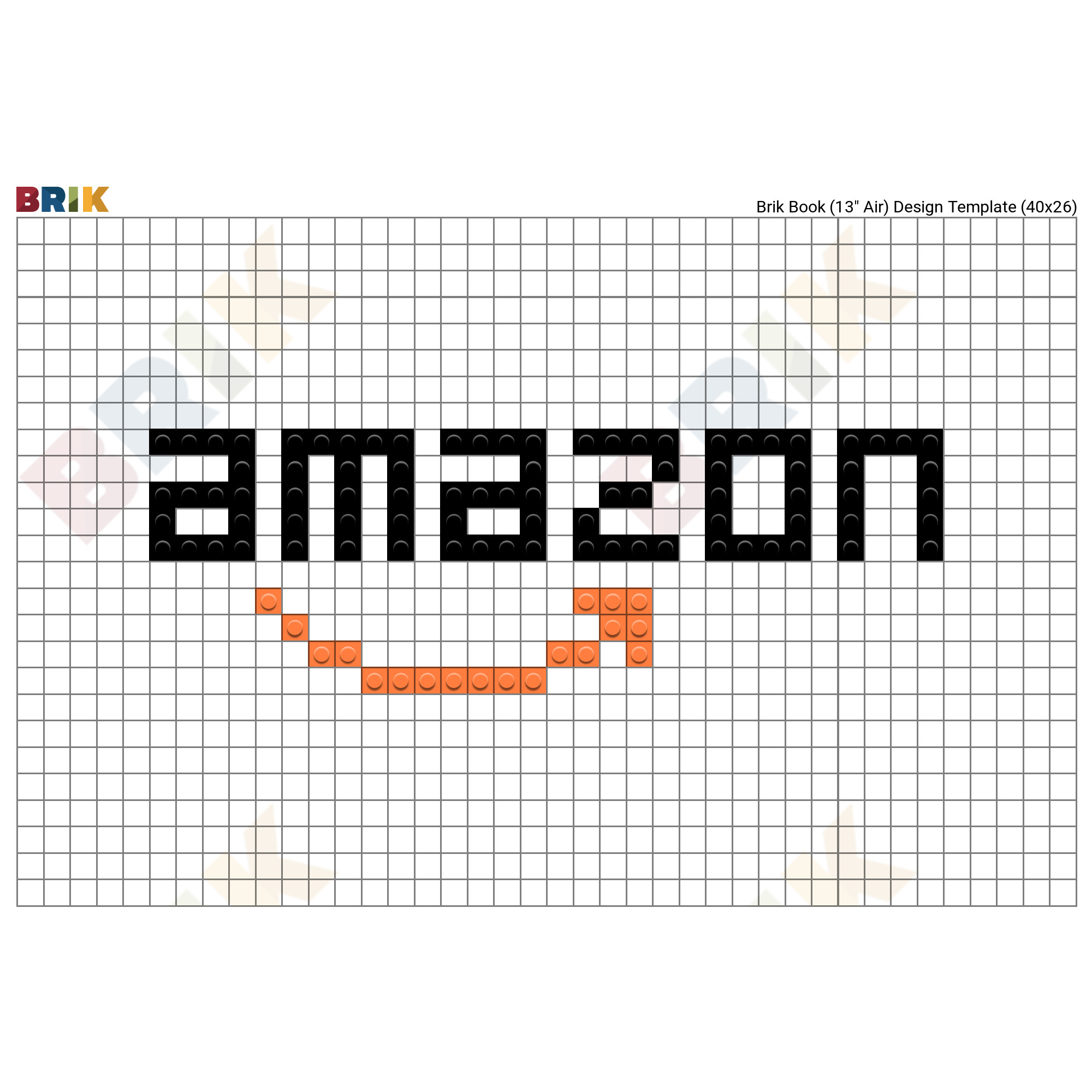 Amazon Pixel Art Logo Brik