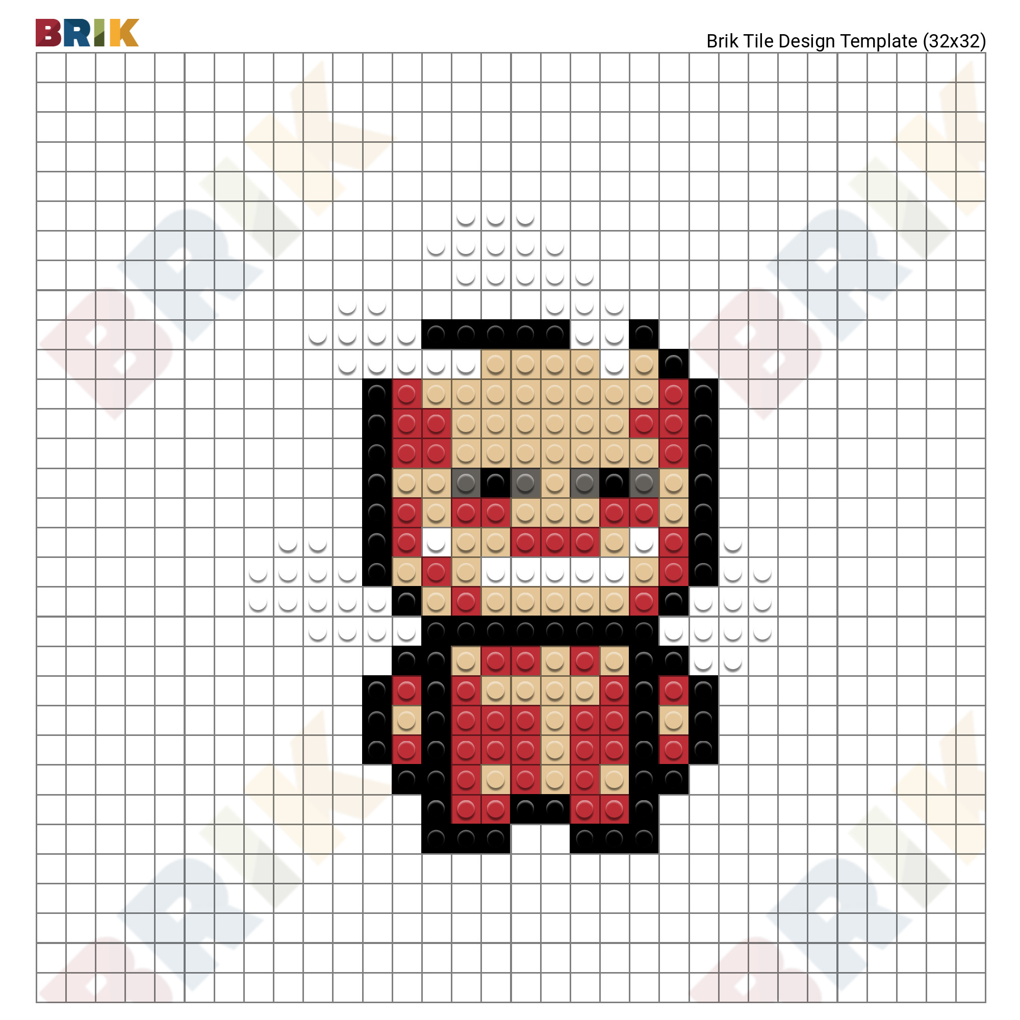 Attack on Titan Pixel Art – BRIK