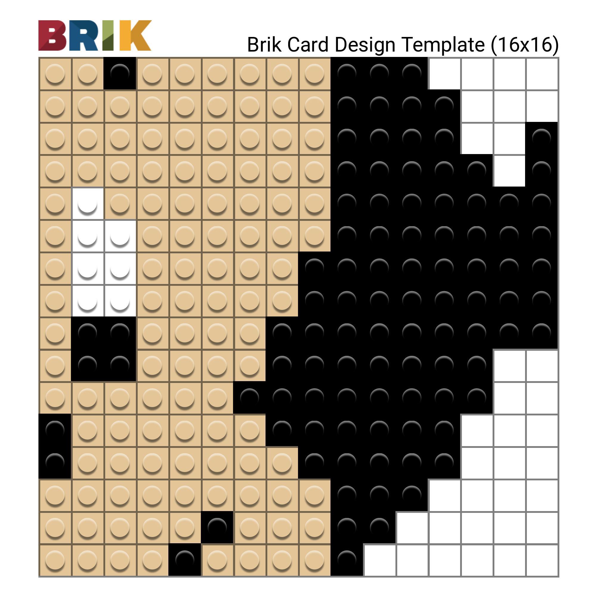 Baby Mickey Pixel Art Brik