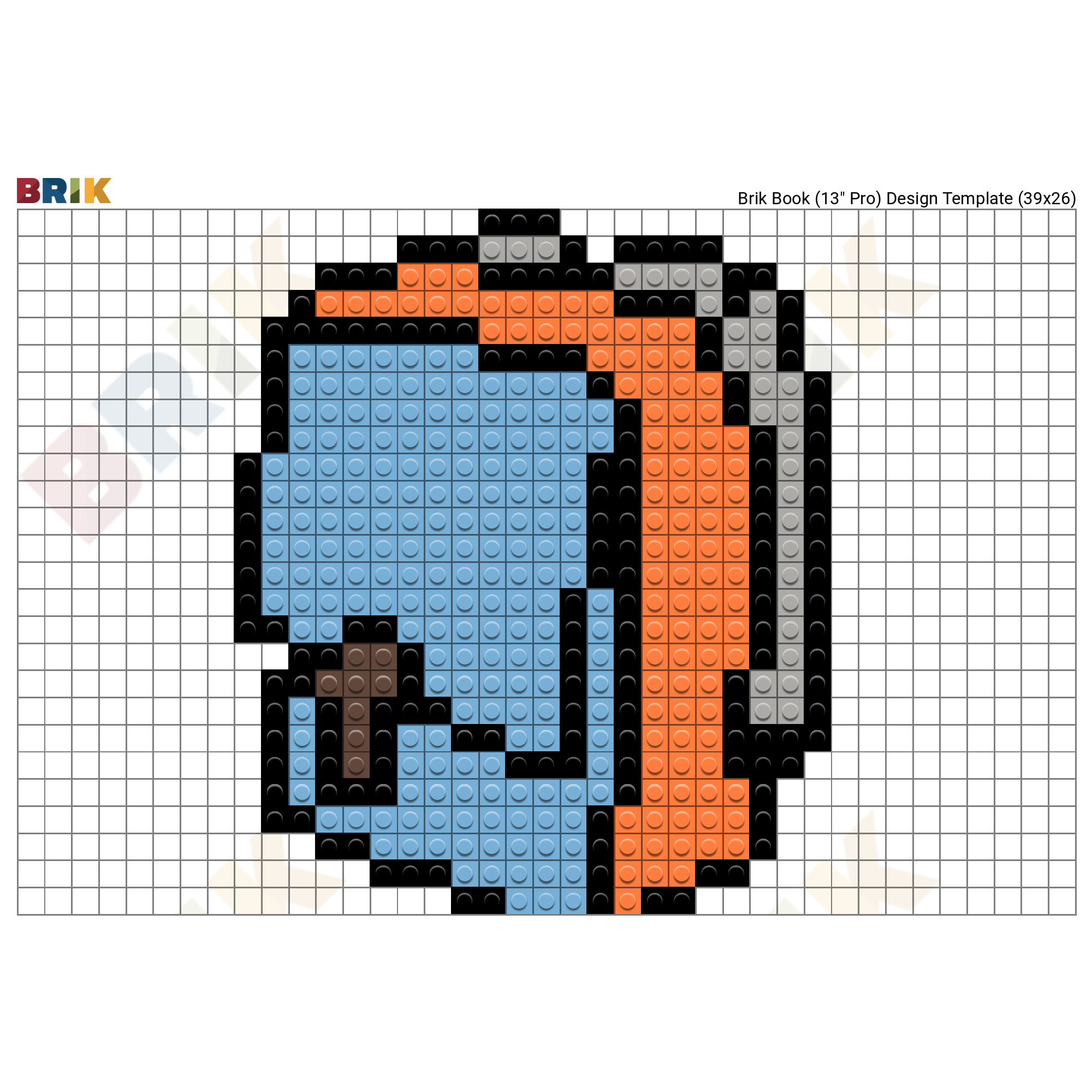 Backpack Pixel Art – BRIK
