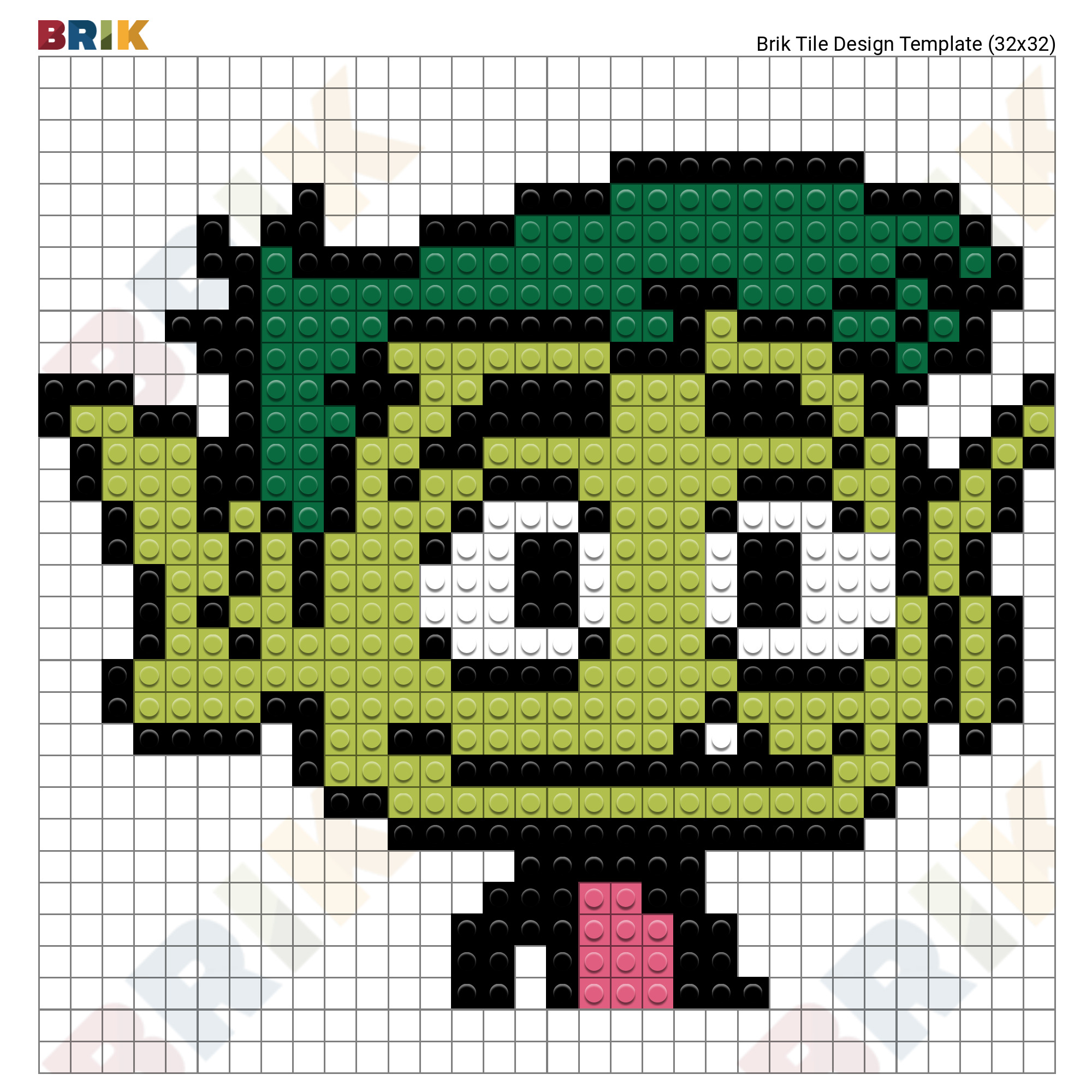 Beast Boy Pixel Art – BRIK