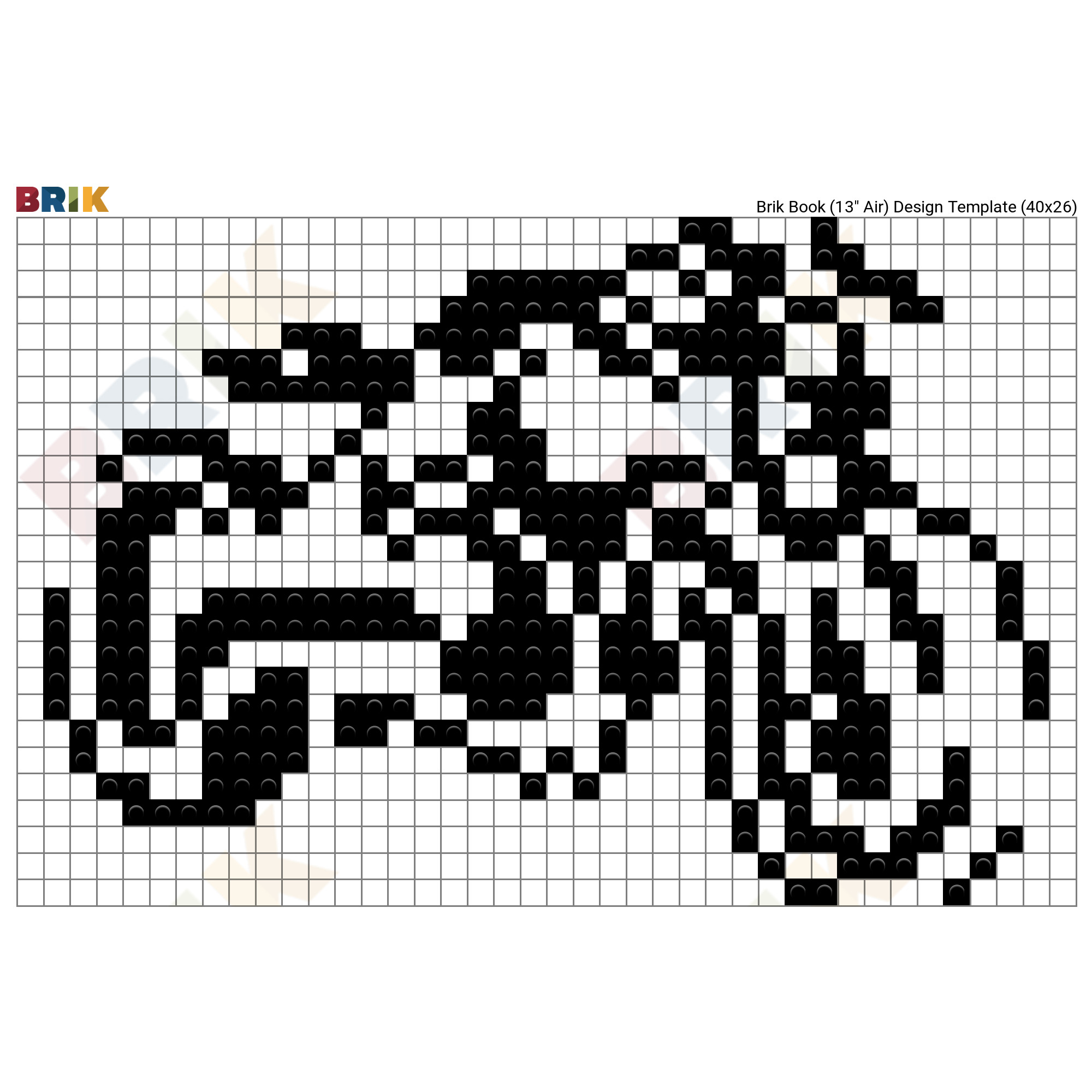 big pixel art templates