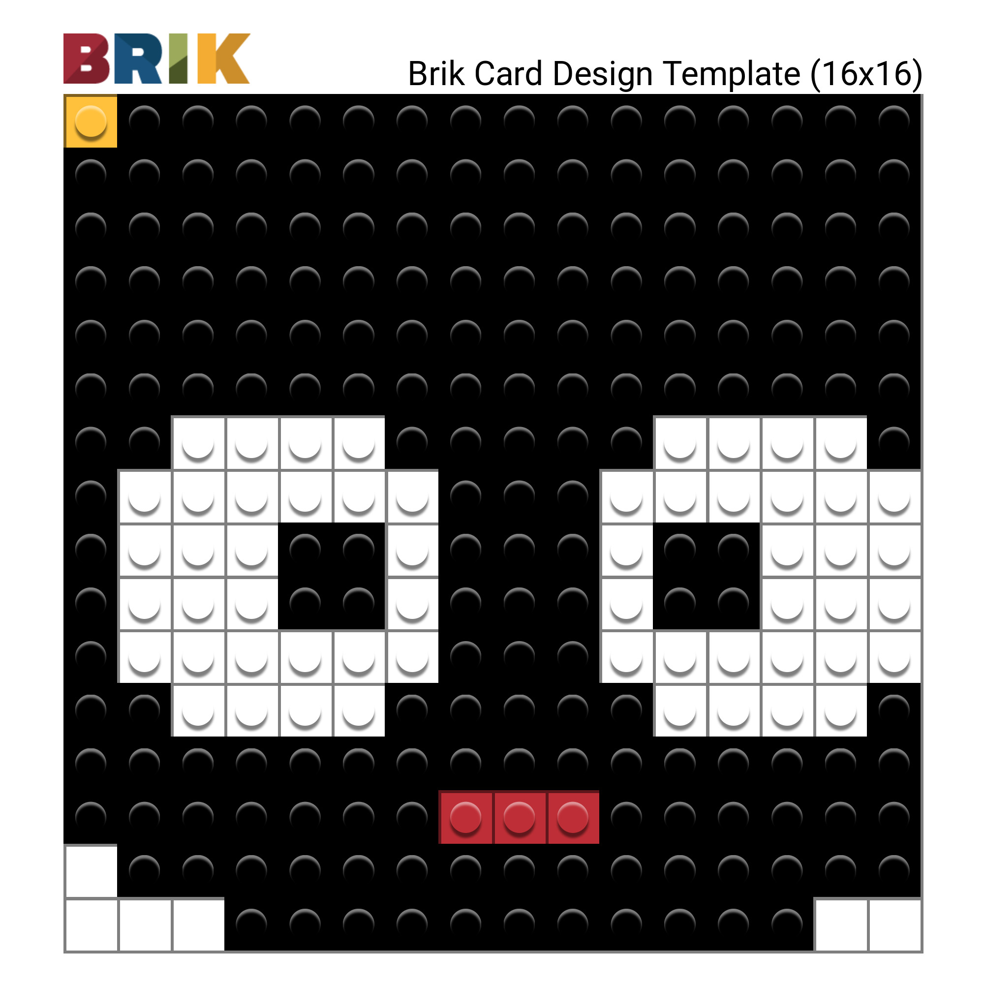 Black Cat Pixel Art – BRIK