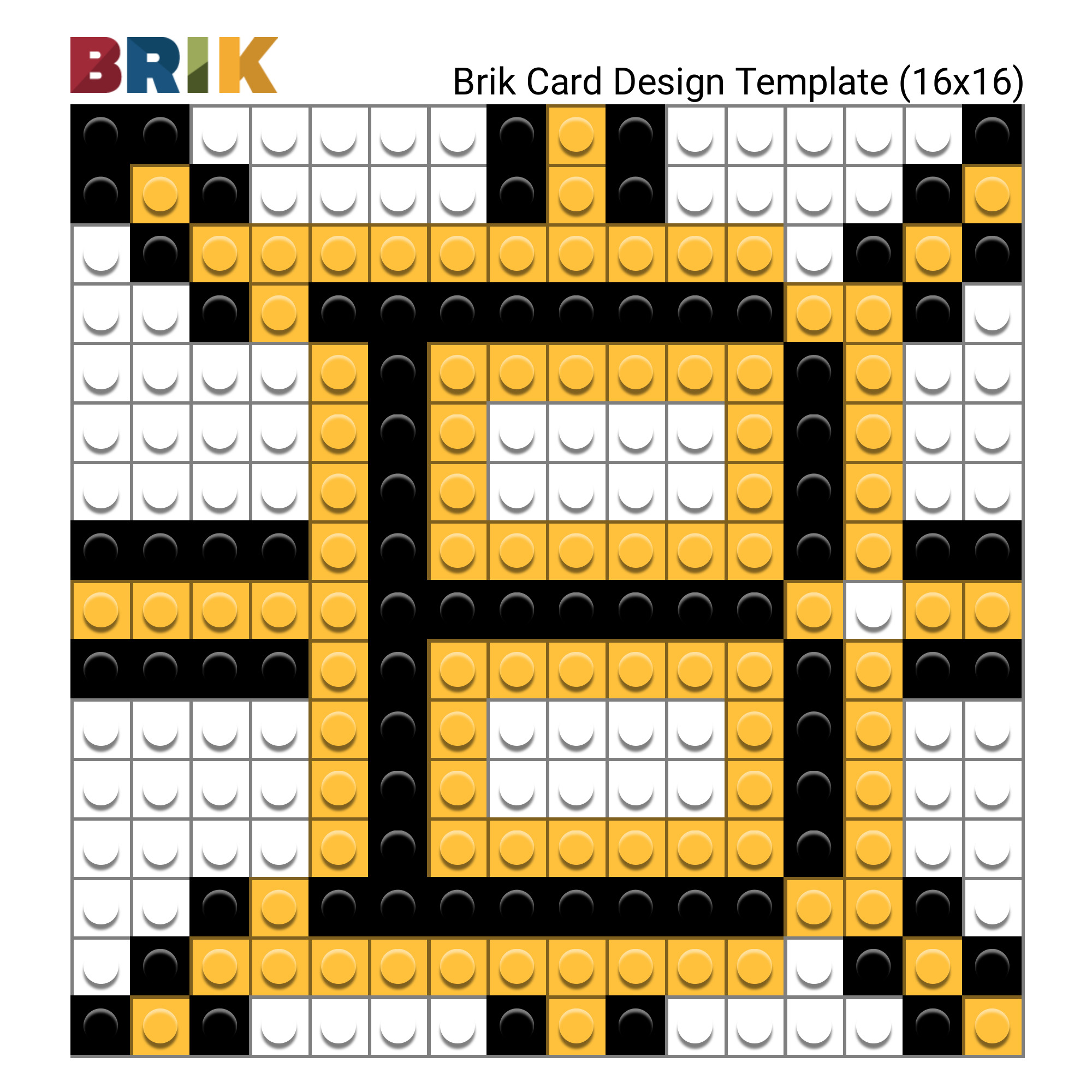 Boston Bruins Pixel Art Brik