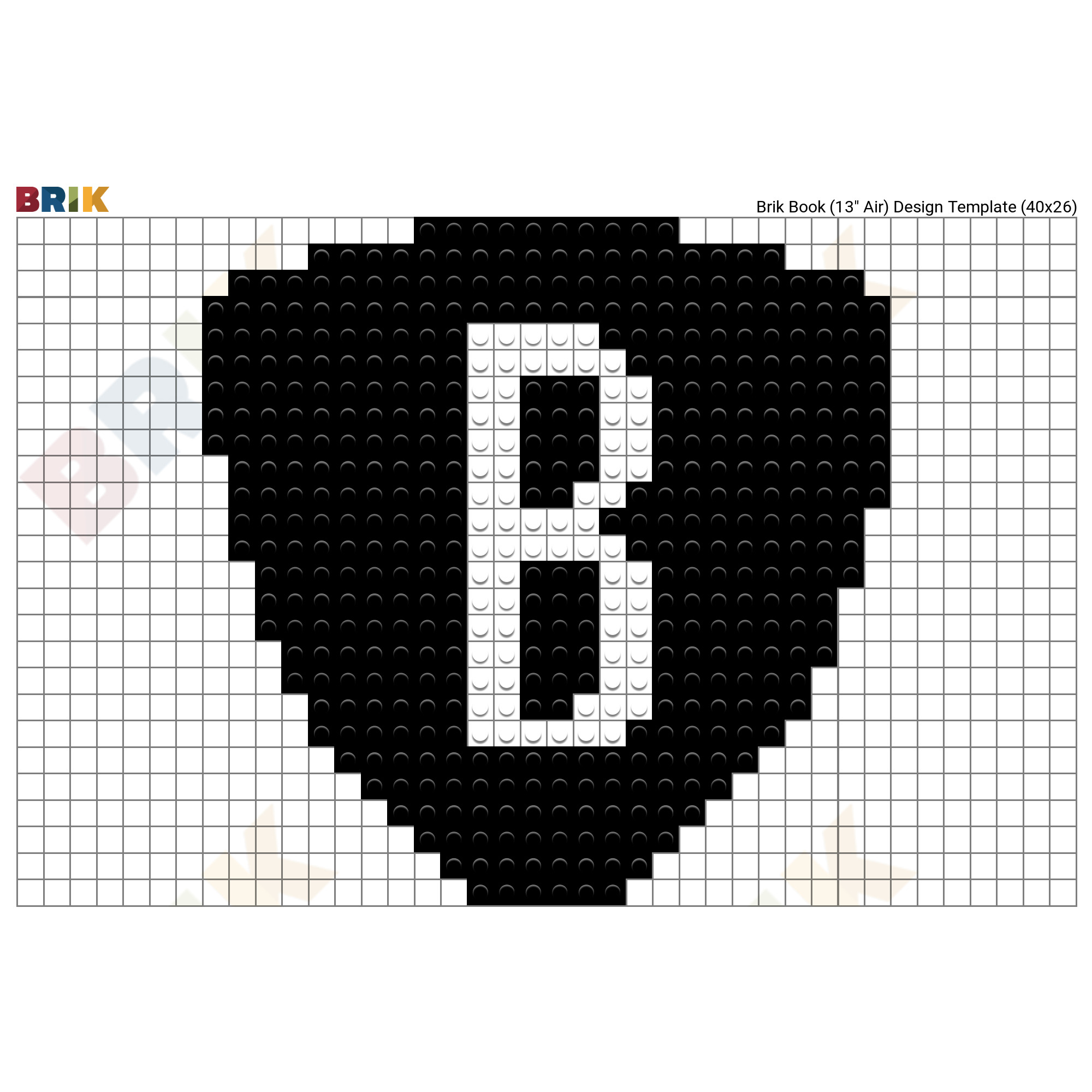Логотип НБА пиксель арт