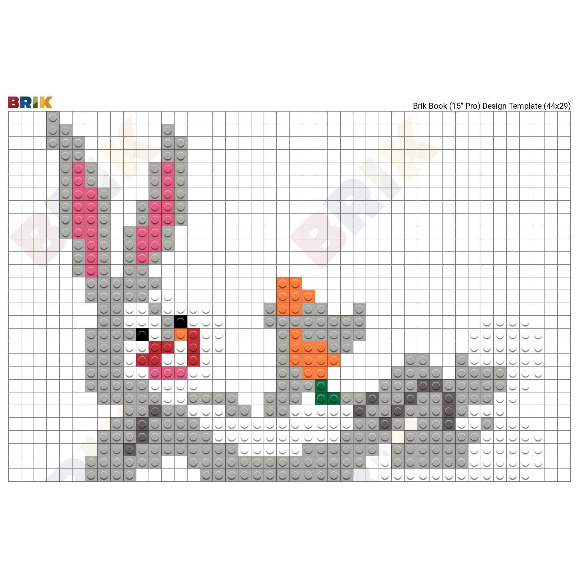 bugs bunny pixel art 8bit bugs bunny looney tunes pixel pixel art rabbit 5a24f9aef6c96a8d df template 44x29