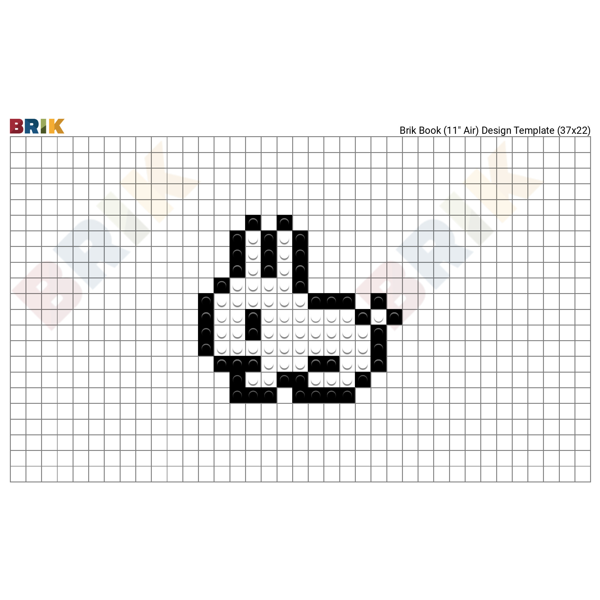 Cute Pixel Art Bunny Grid - Pixel Art Grid Gallery