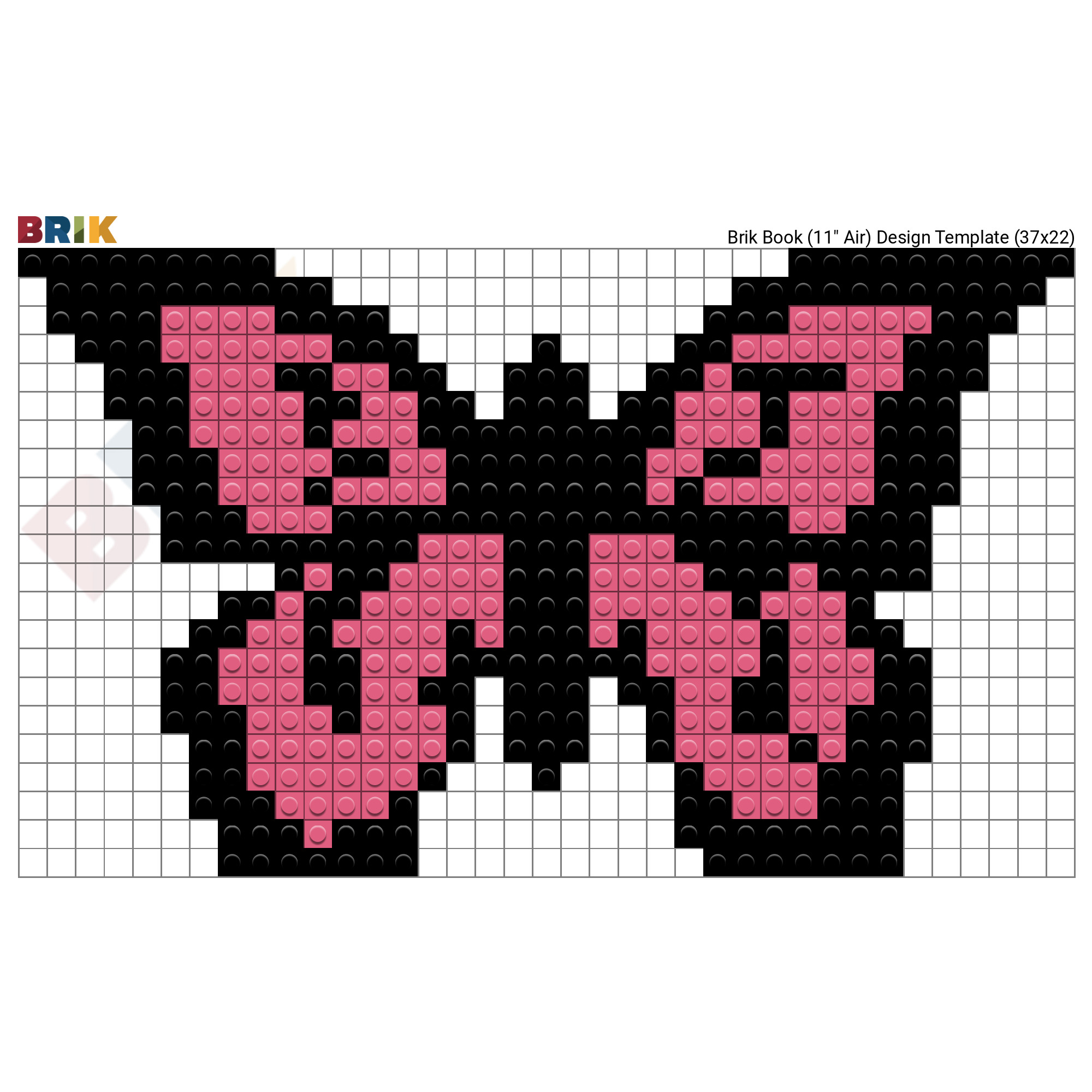 Monarch Butterfly Pixel Art – BRIK