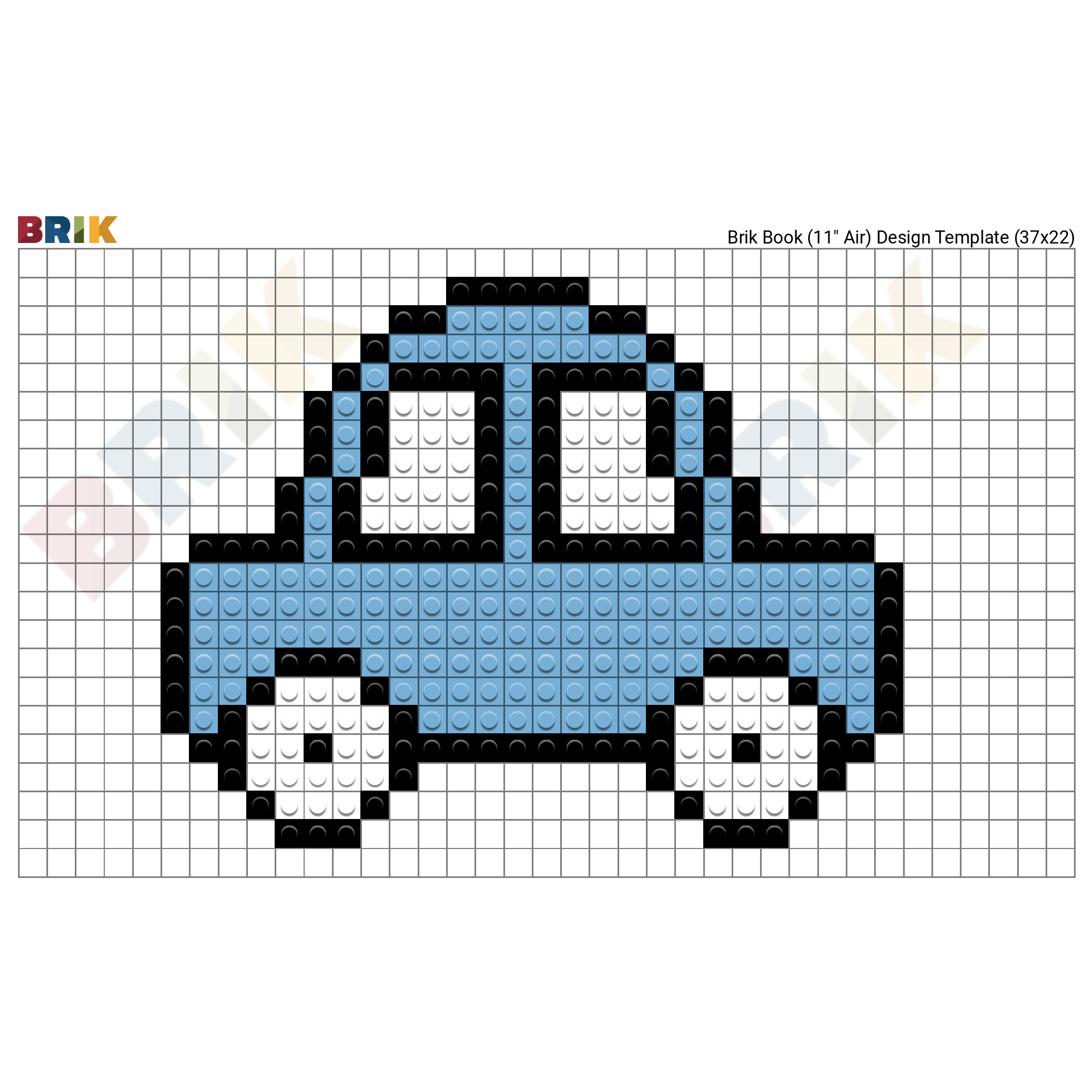 Car Pixel Art Brik