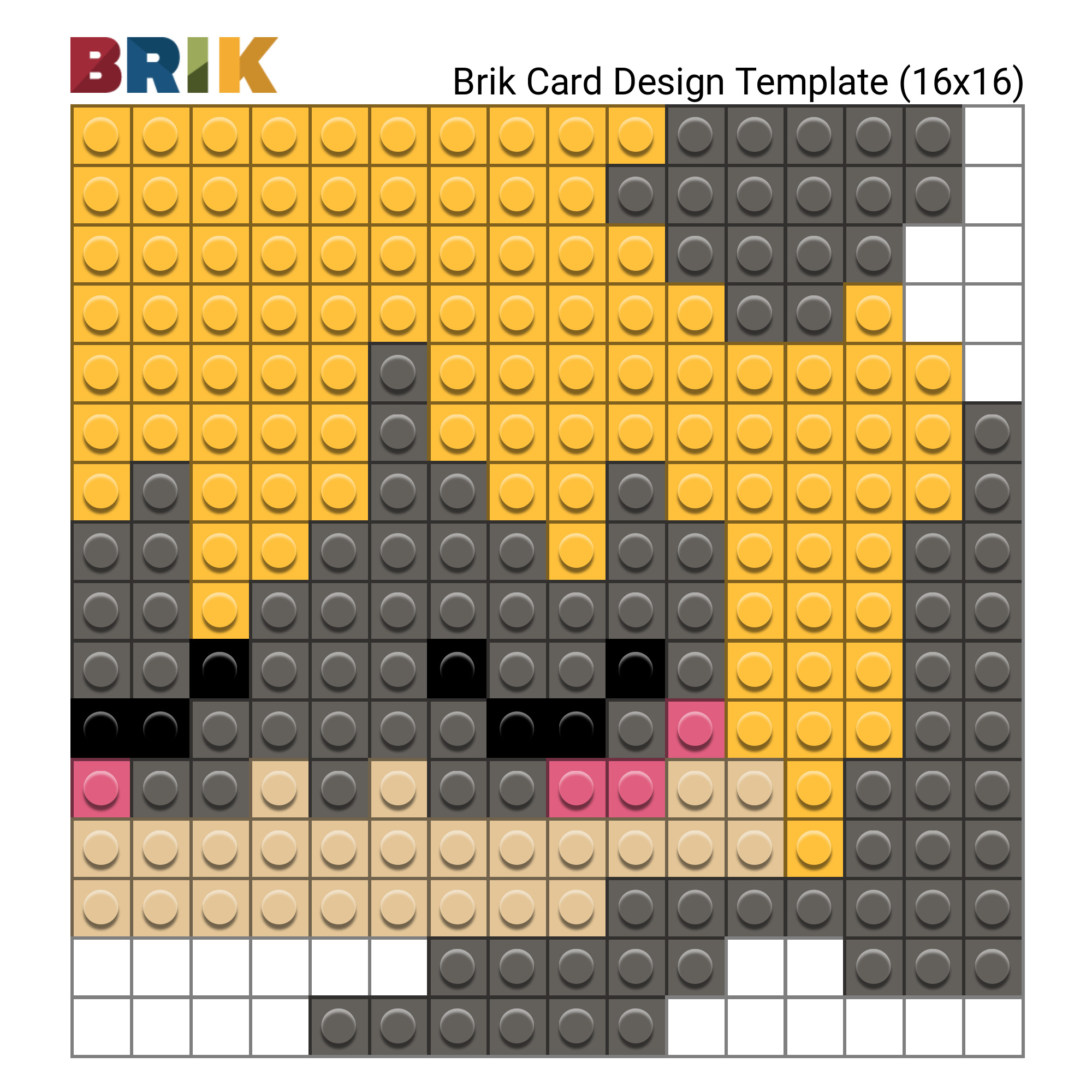 Cat Noir Pixel Art Brik