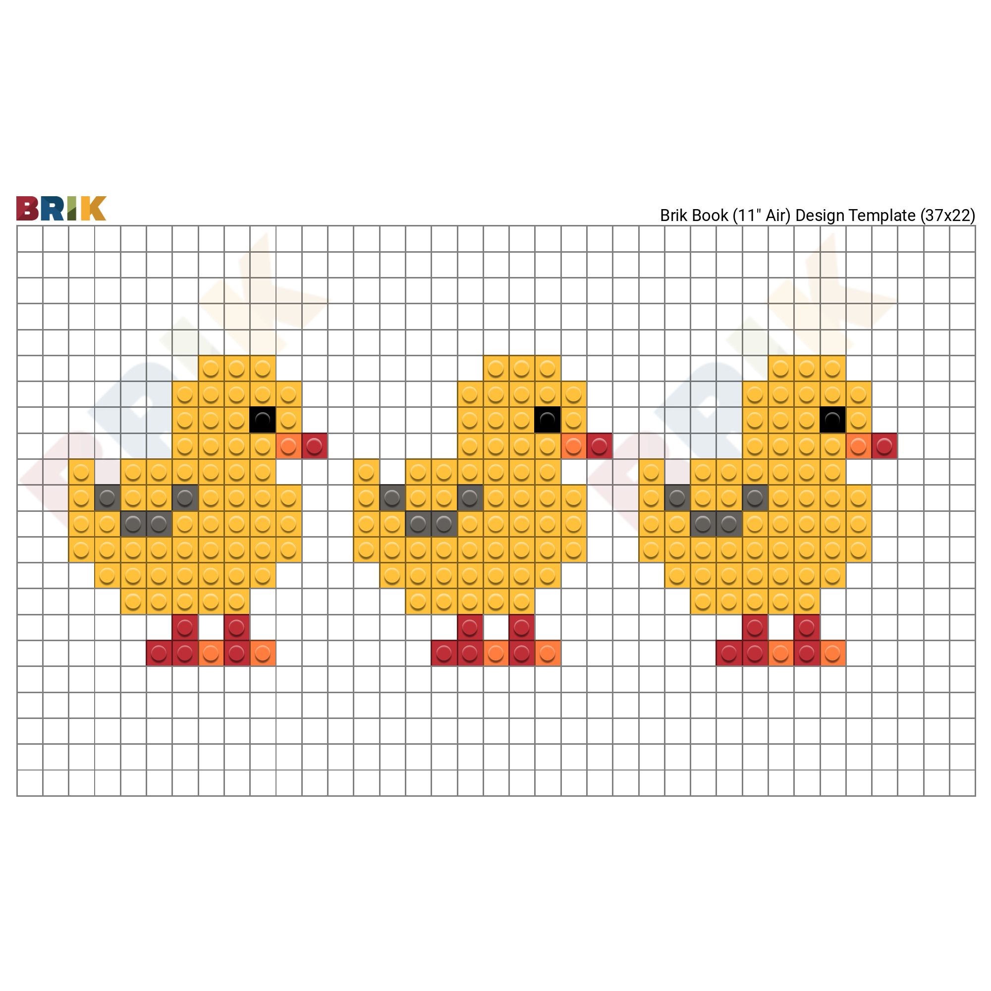 Chicks Pixel Art Brik