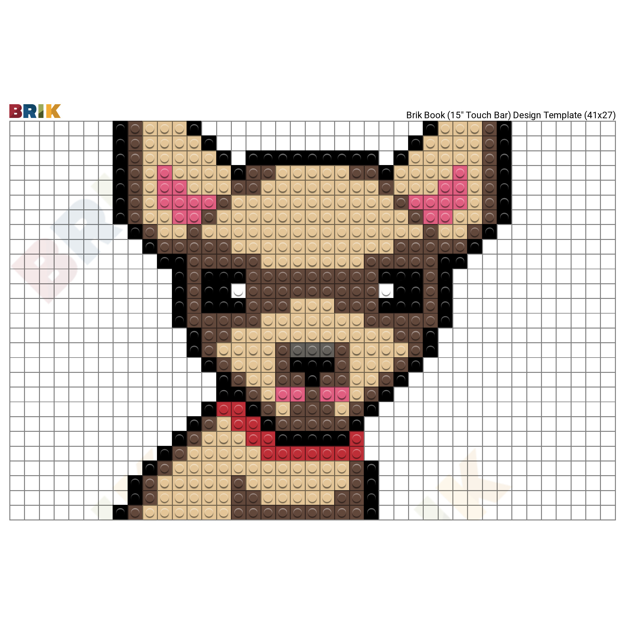 Chihuahua Pixel Art – BRIK