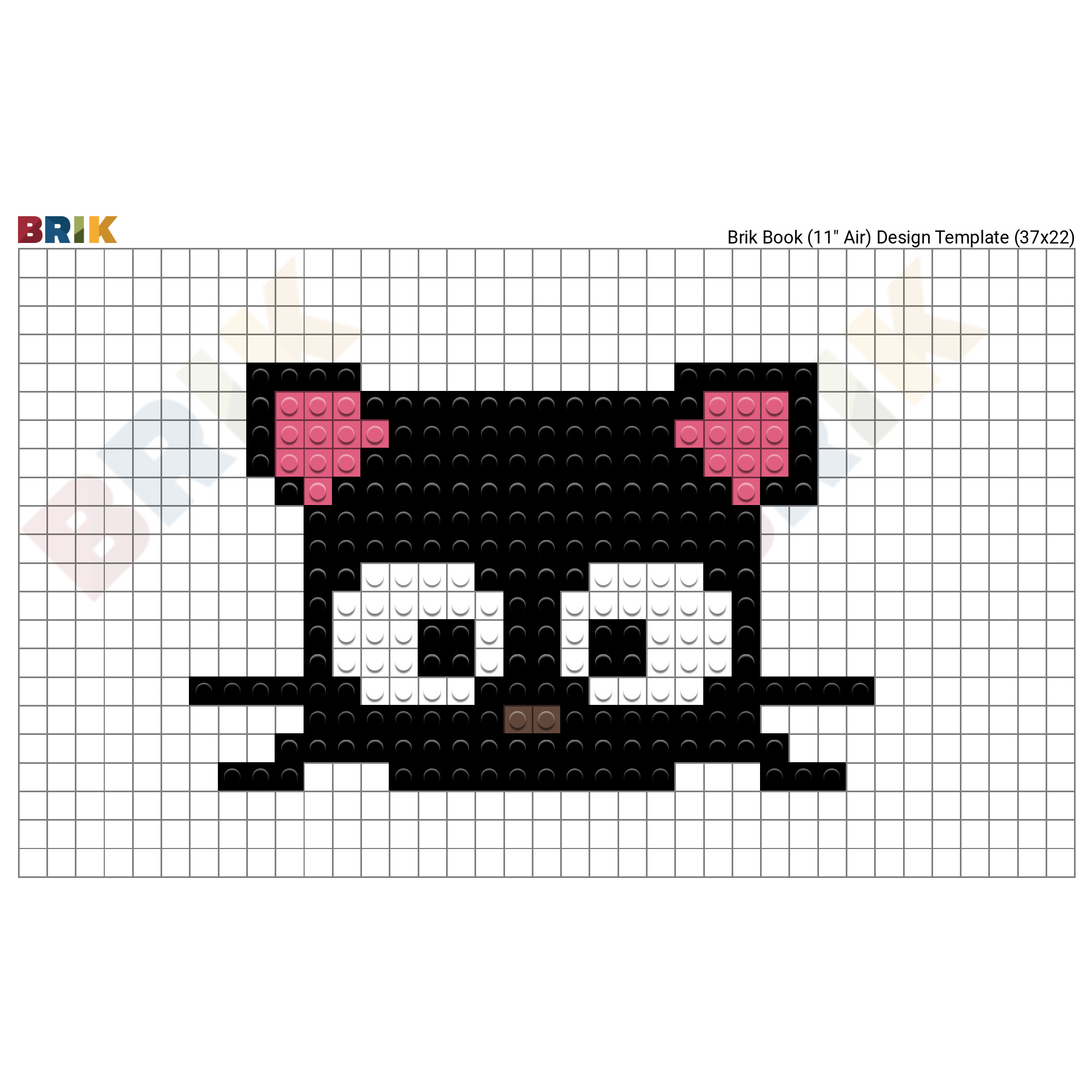 Kitten Pixel Art – BRIK