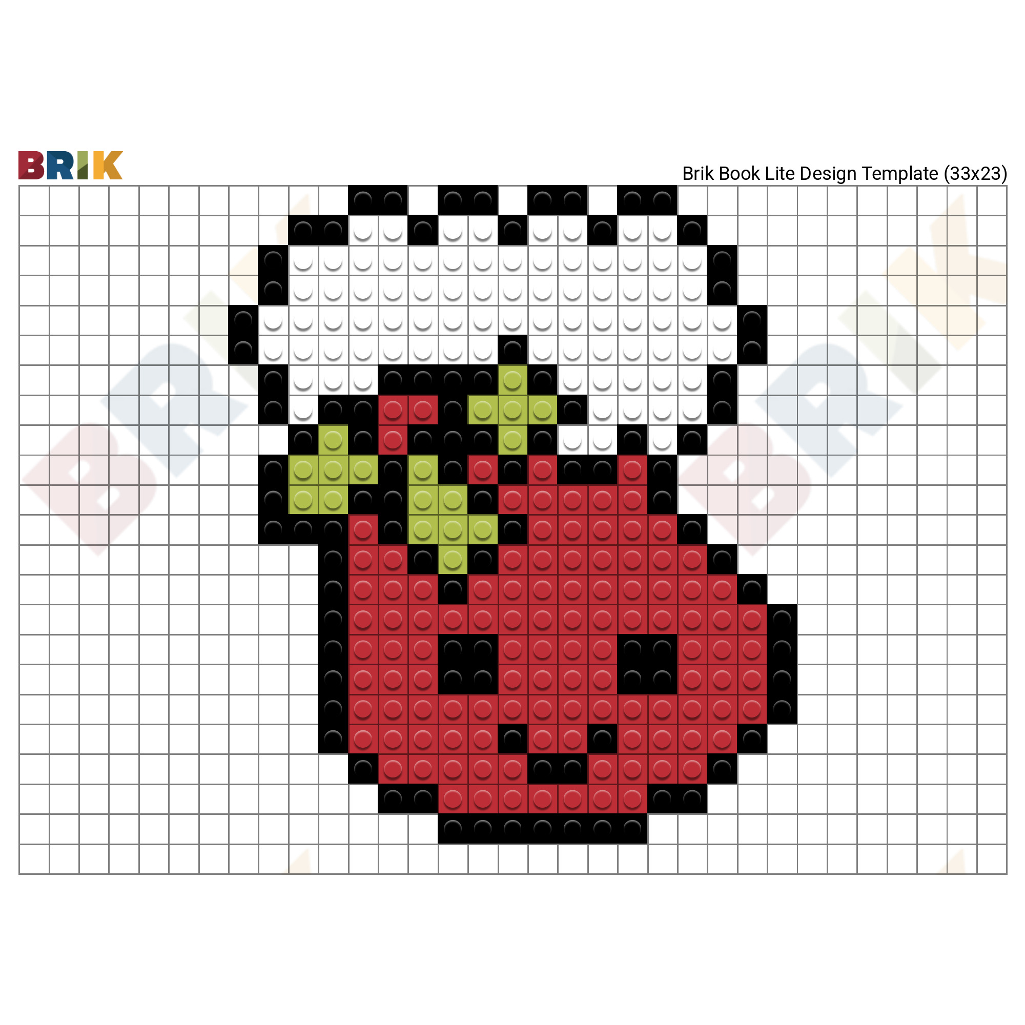 Christmas Sock Pixel Art – BRIK