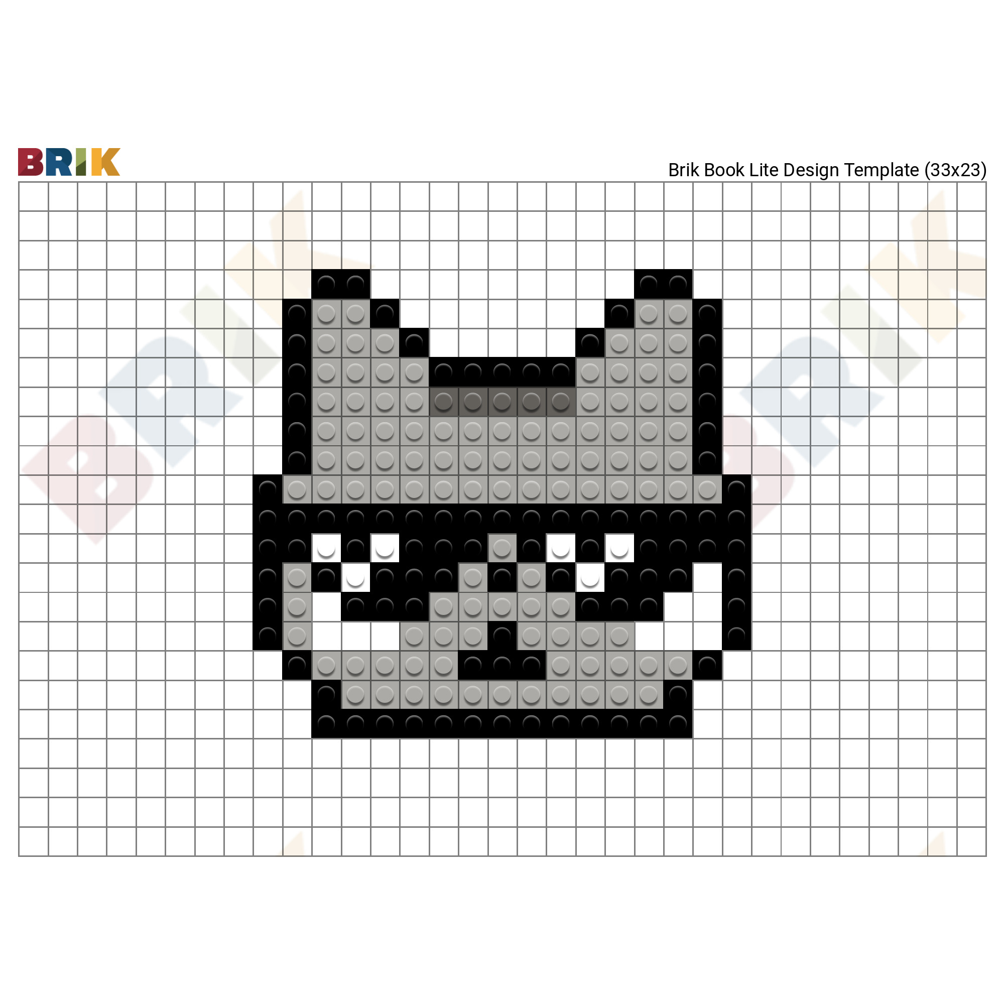 Black Cat Pixel Art – BRIK