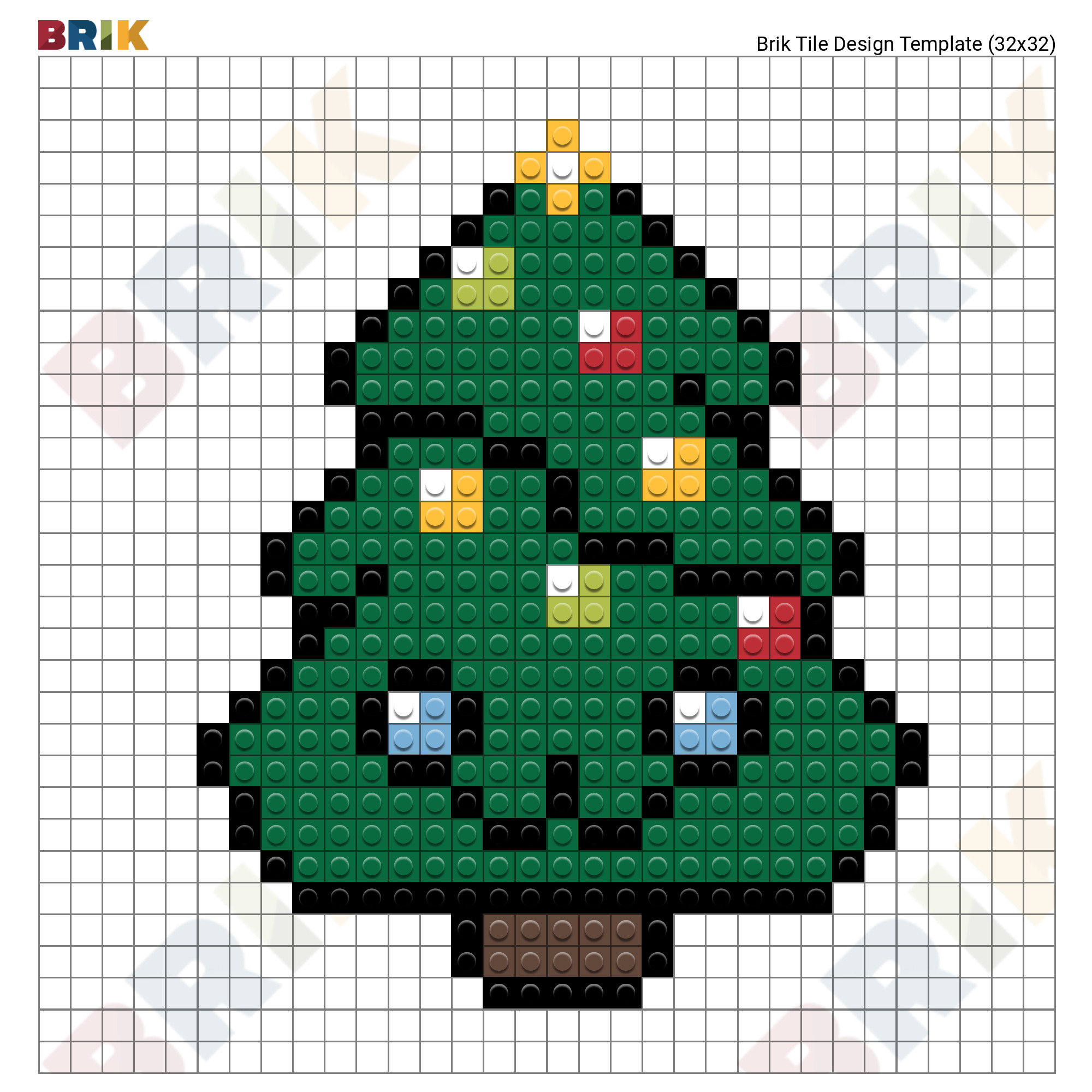 Pixilart - Tree 32x32 by cvsdxtfrcggggg