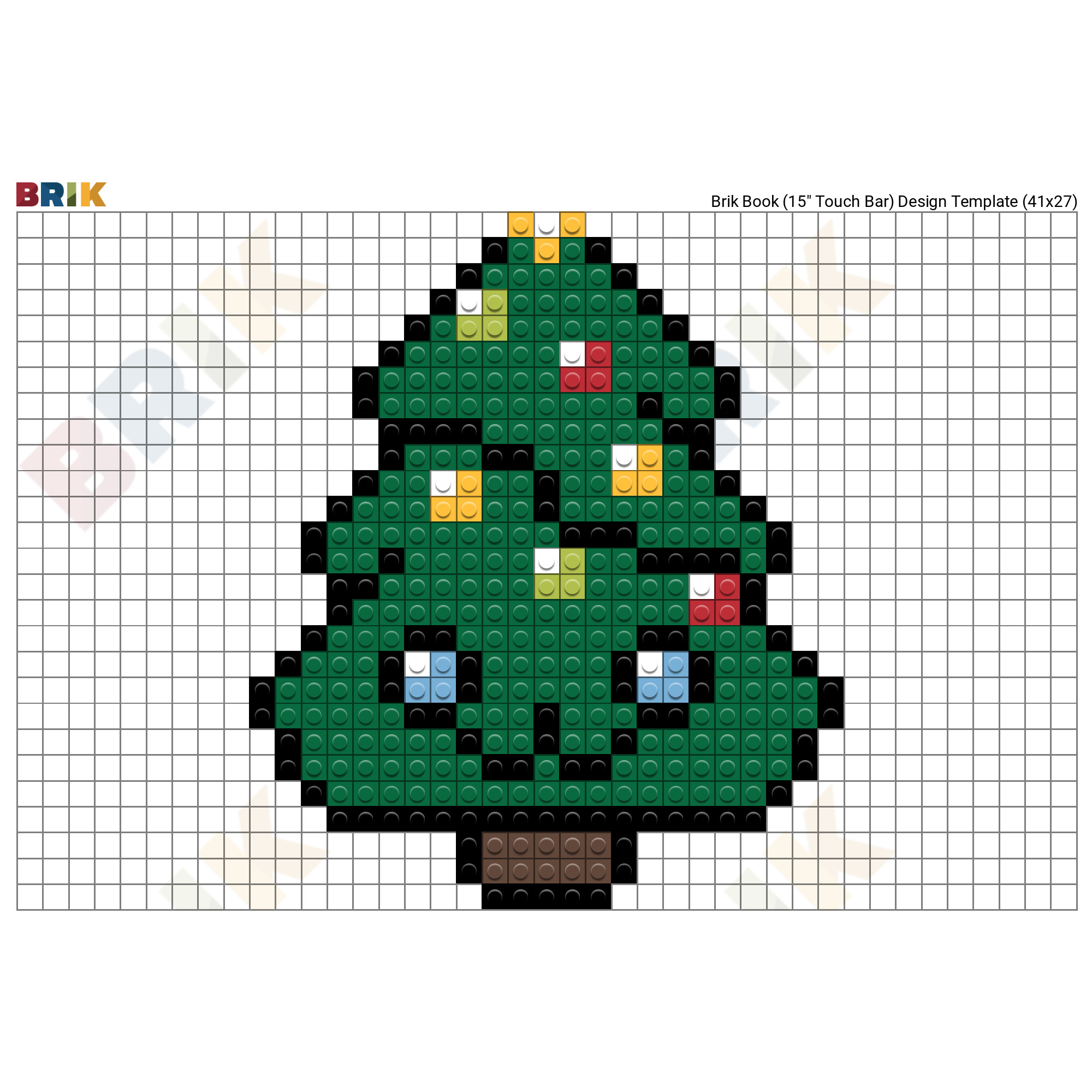 Festive cute easy christmas pixel art to get you in the holiday spirit