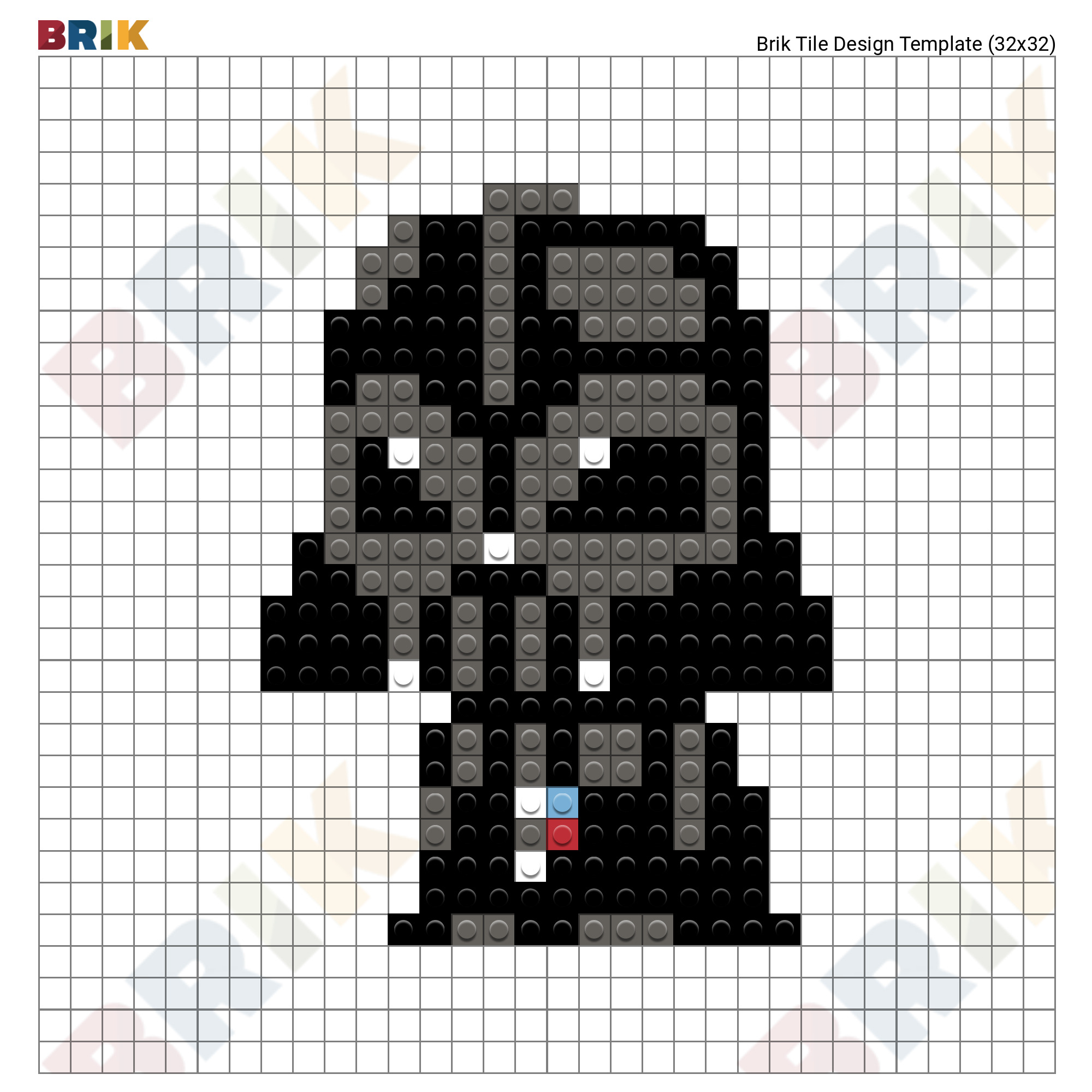 Star Wars Pixel Art Grid