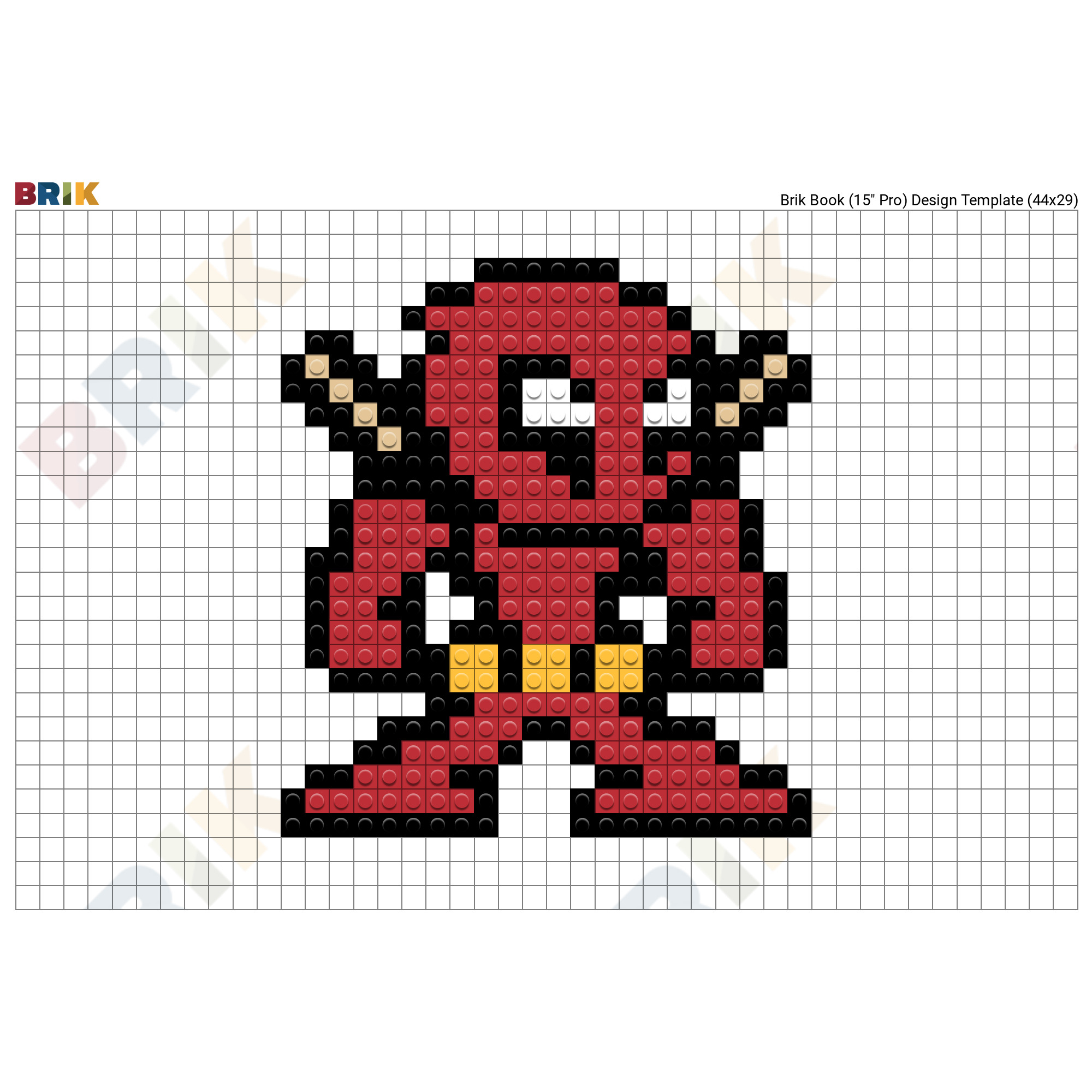 Deadpool Pixel Art – BRIK