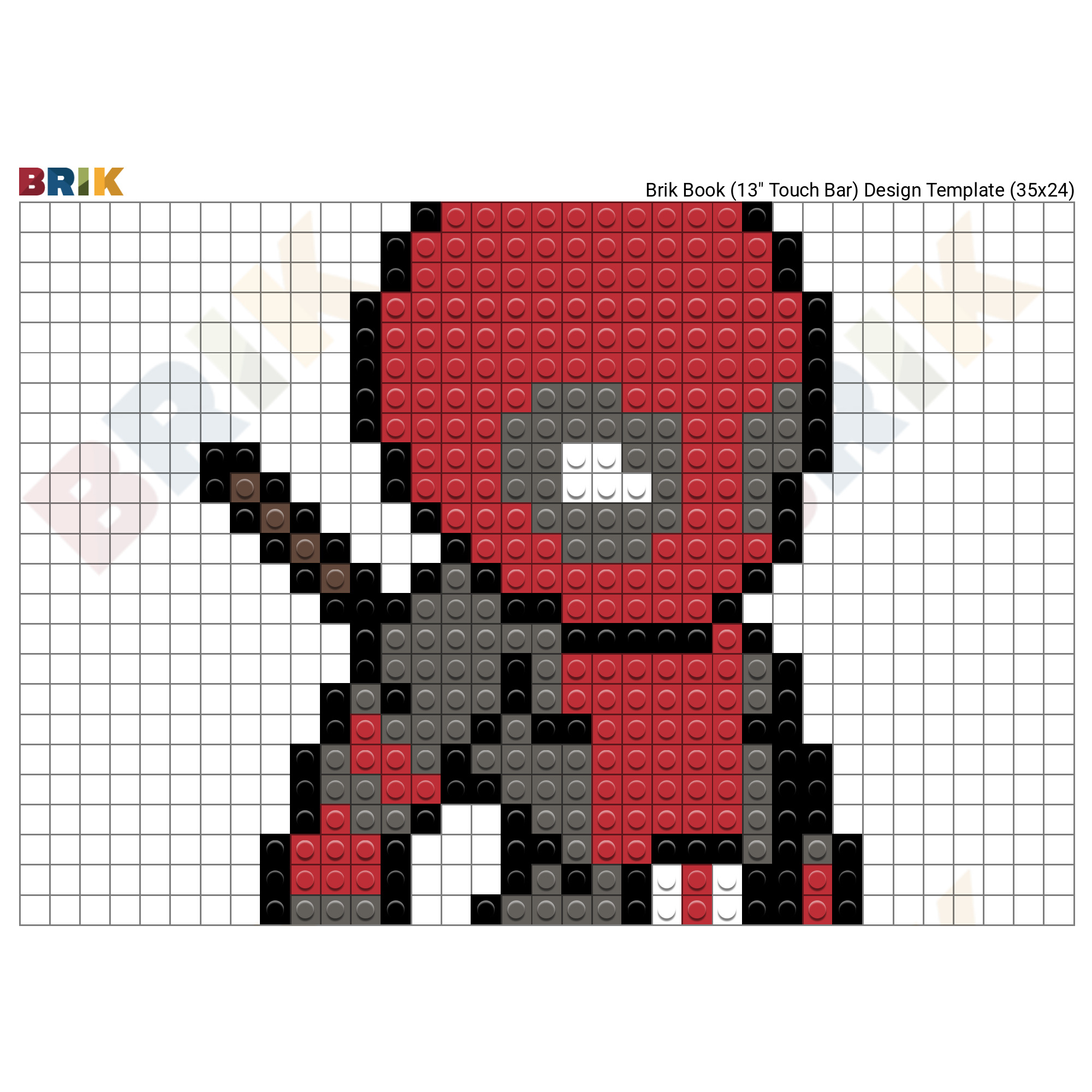 Deadpool Pixel Art – BRIK