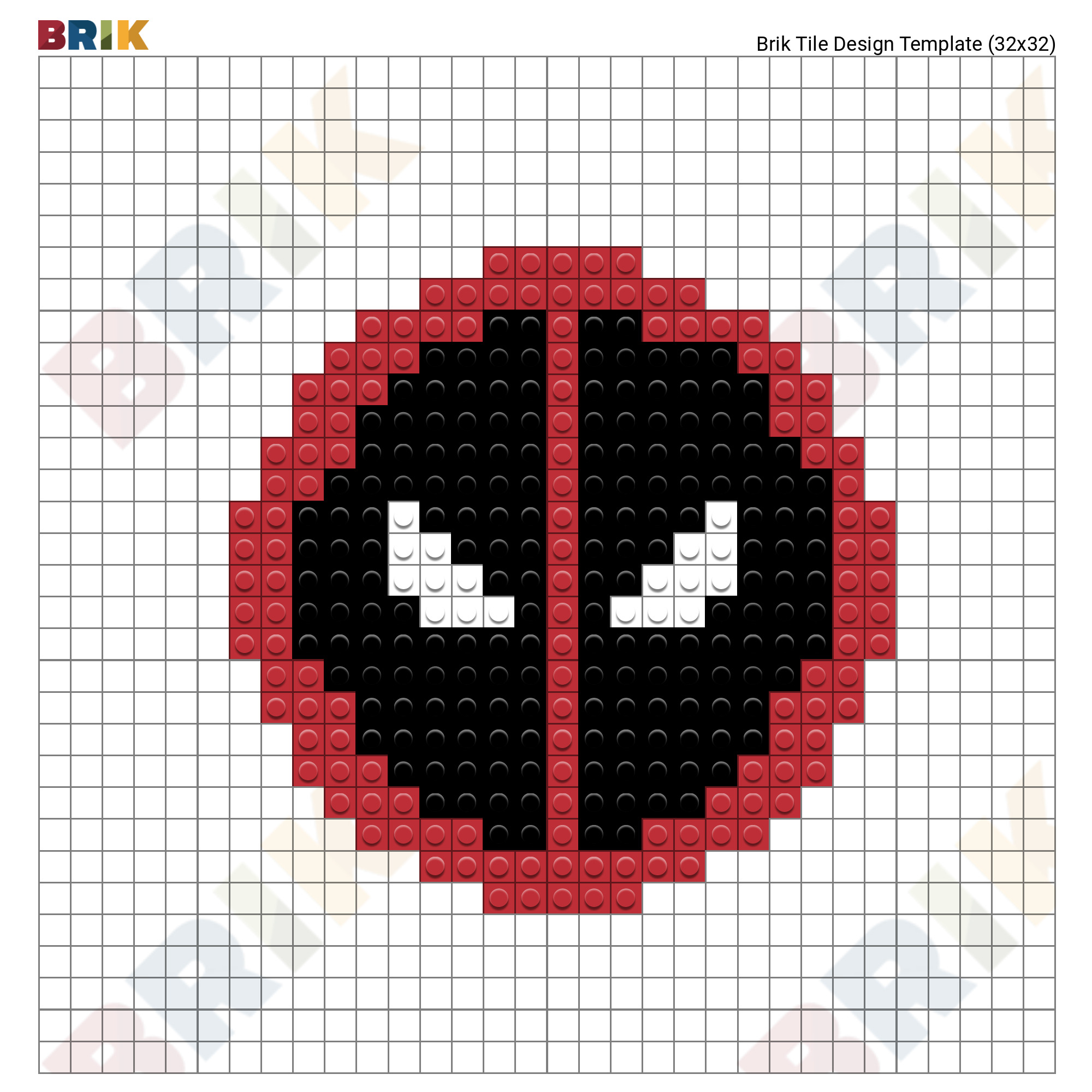 Deadpool Pixel Art – BRIK