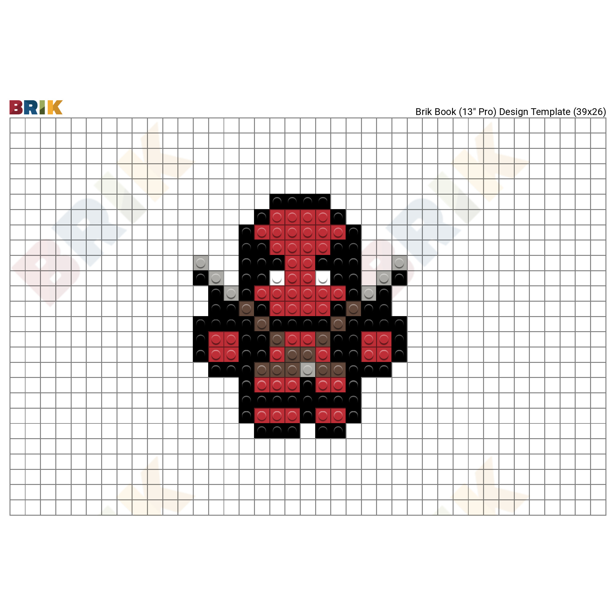 Deadpool Pixel Art – BRIK