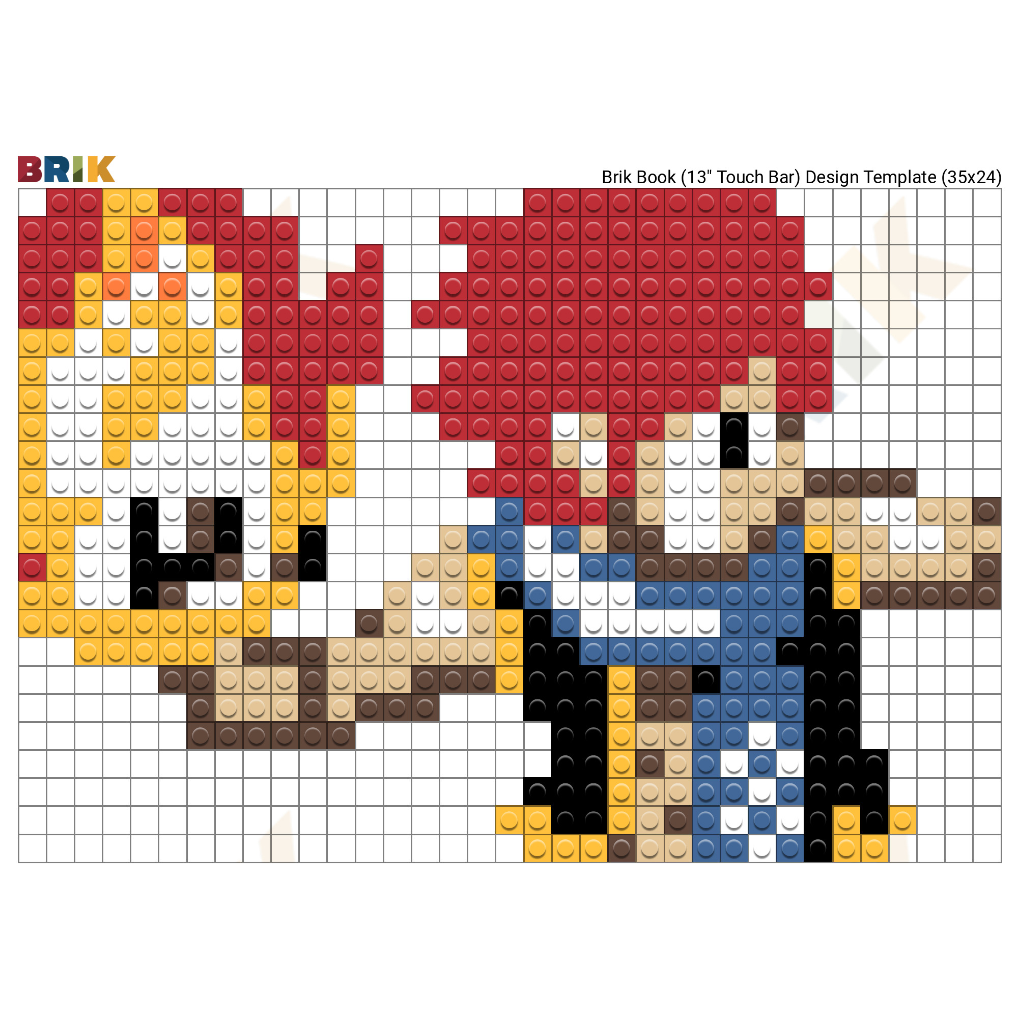 natsuページ Fairy Tail Natsu Pixel Art – BRIK