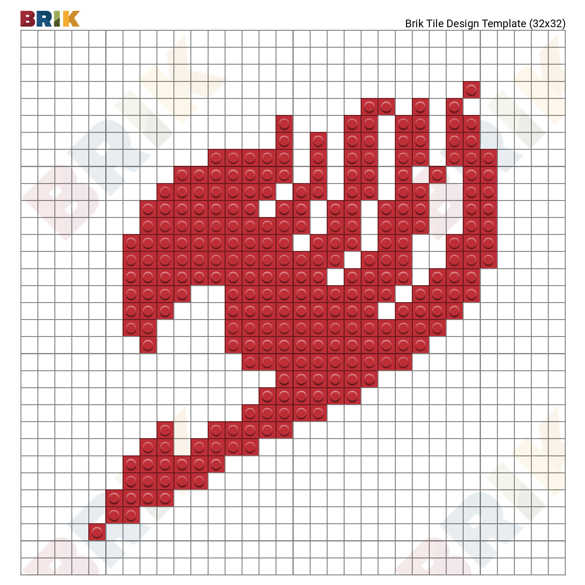 Fairy Tail Pixel Art Brik