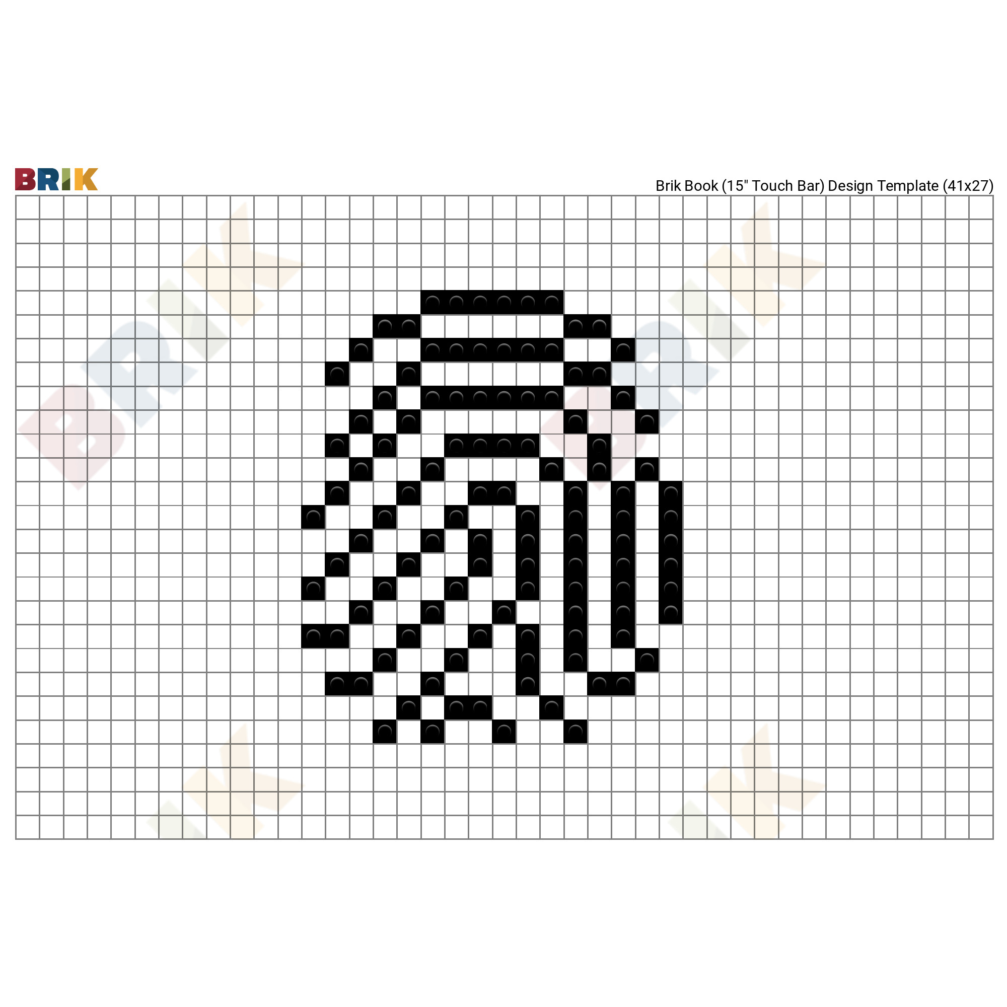 Fingerprint Pixel Art – BRIK
