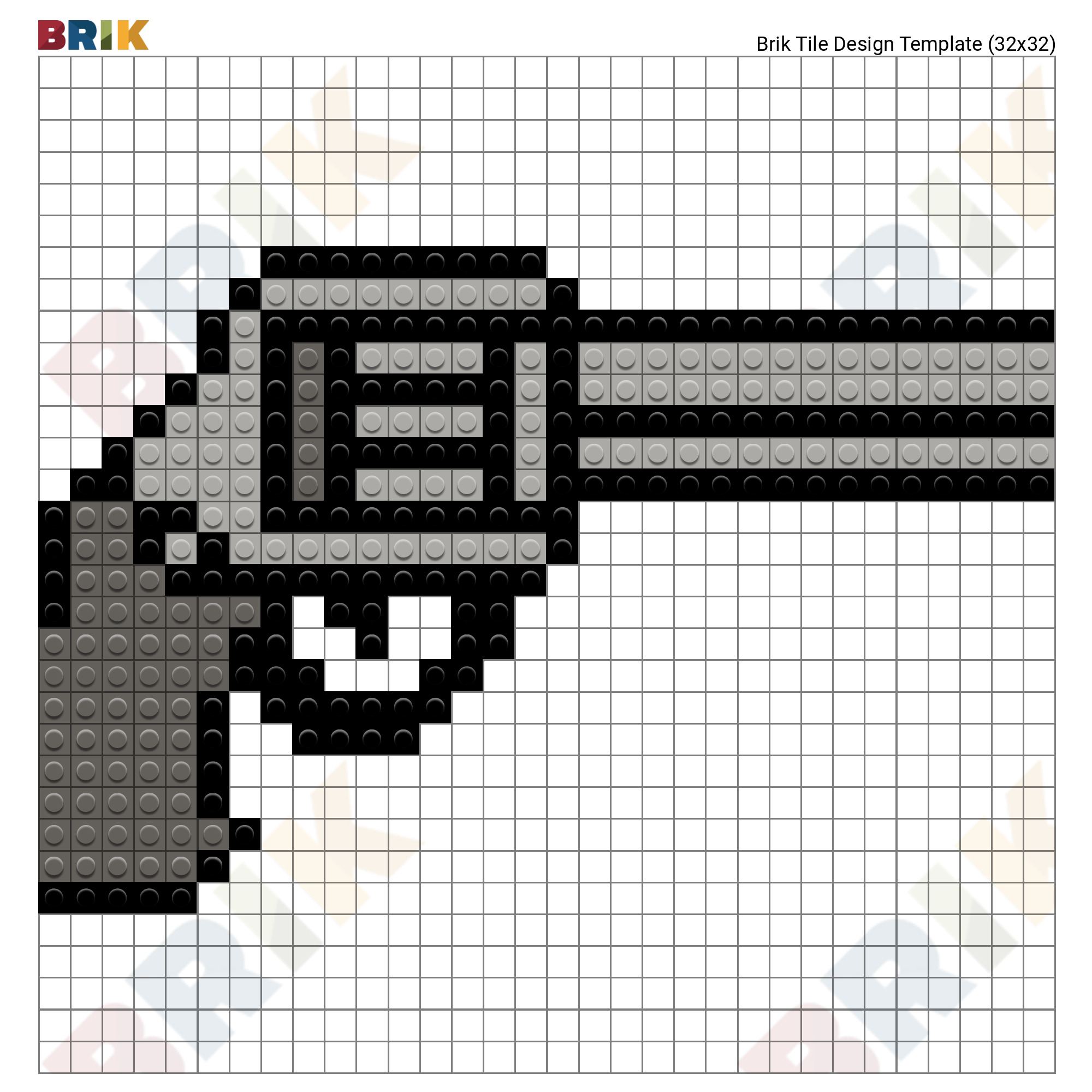 Pixel Art Grid Gun - Pixel Art Grid Gallery