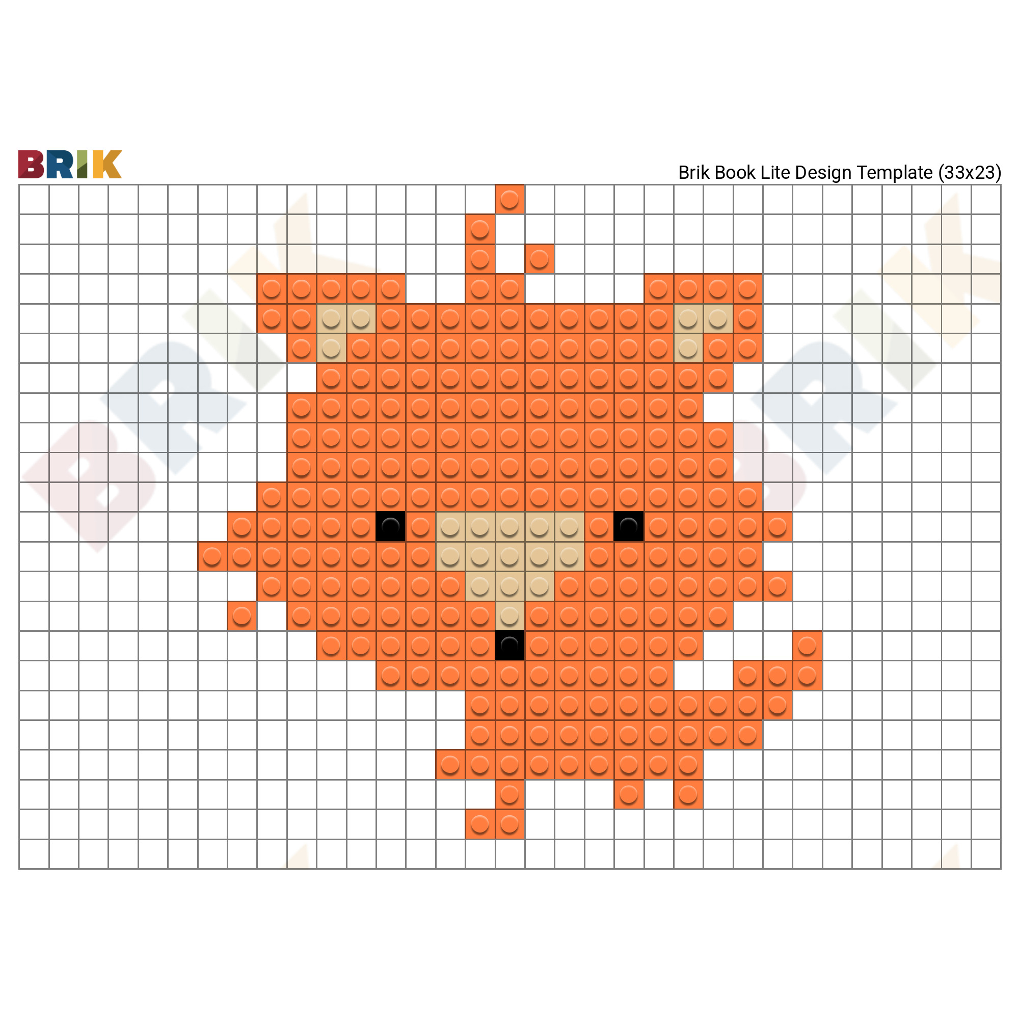 Fox Pixel Art – BRIK