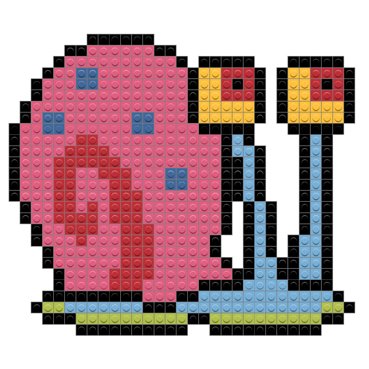 Gary The Snail Pixel Art Brik