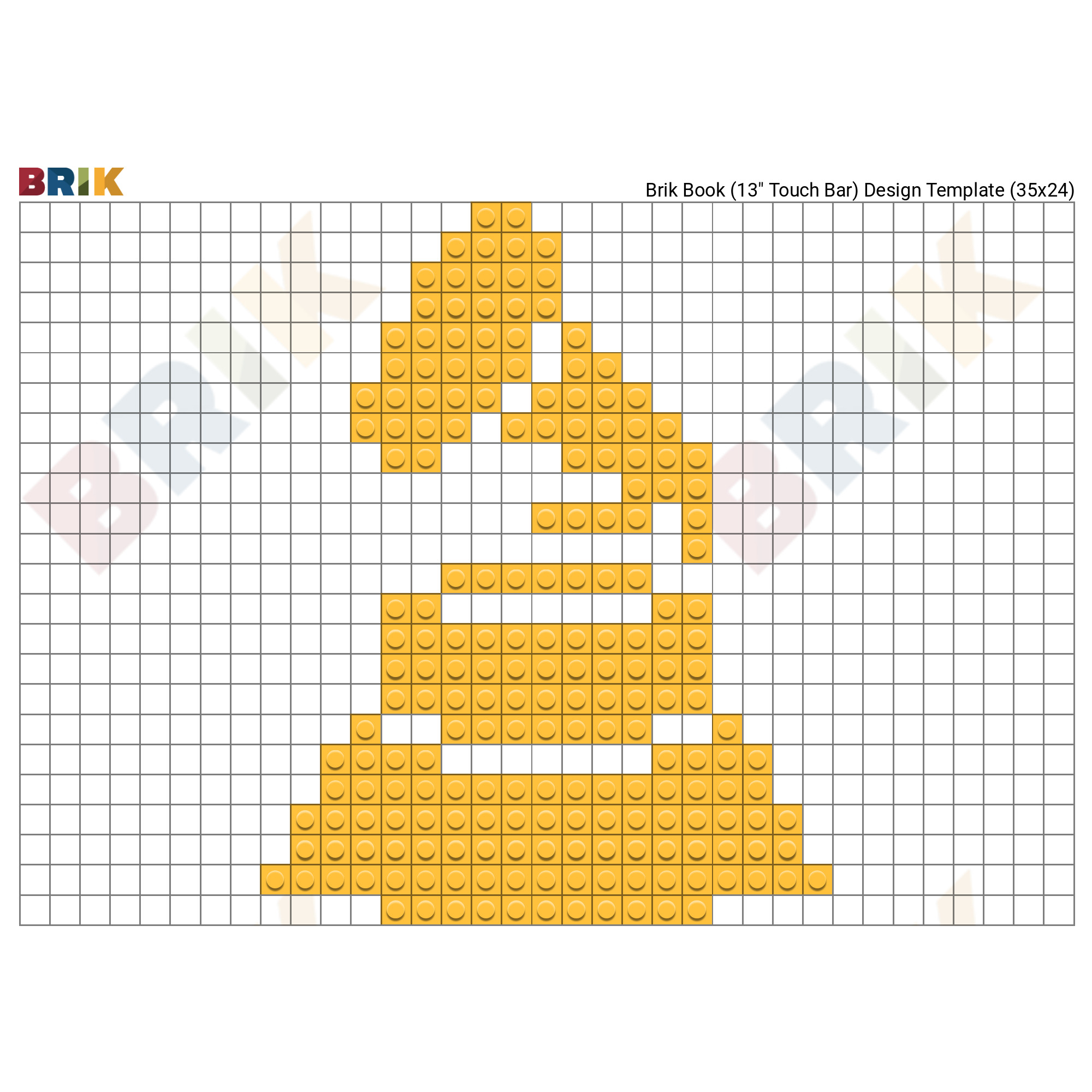 triforce pixel art template