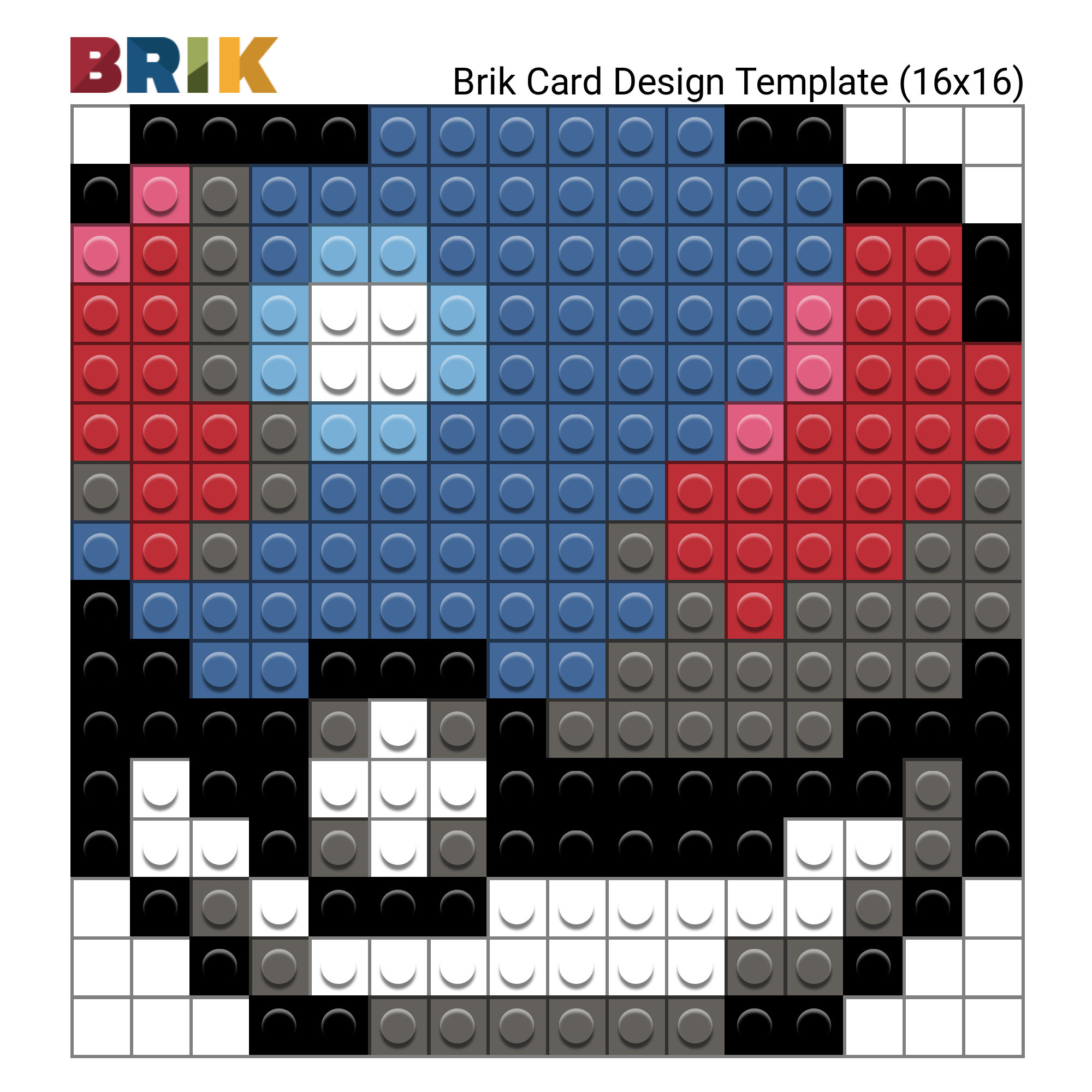 8-Bit Pokeball  Pixel art pokemon, Pixel art, Pixel art pattern