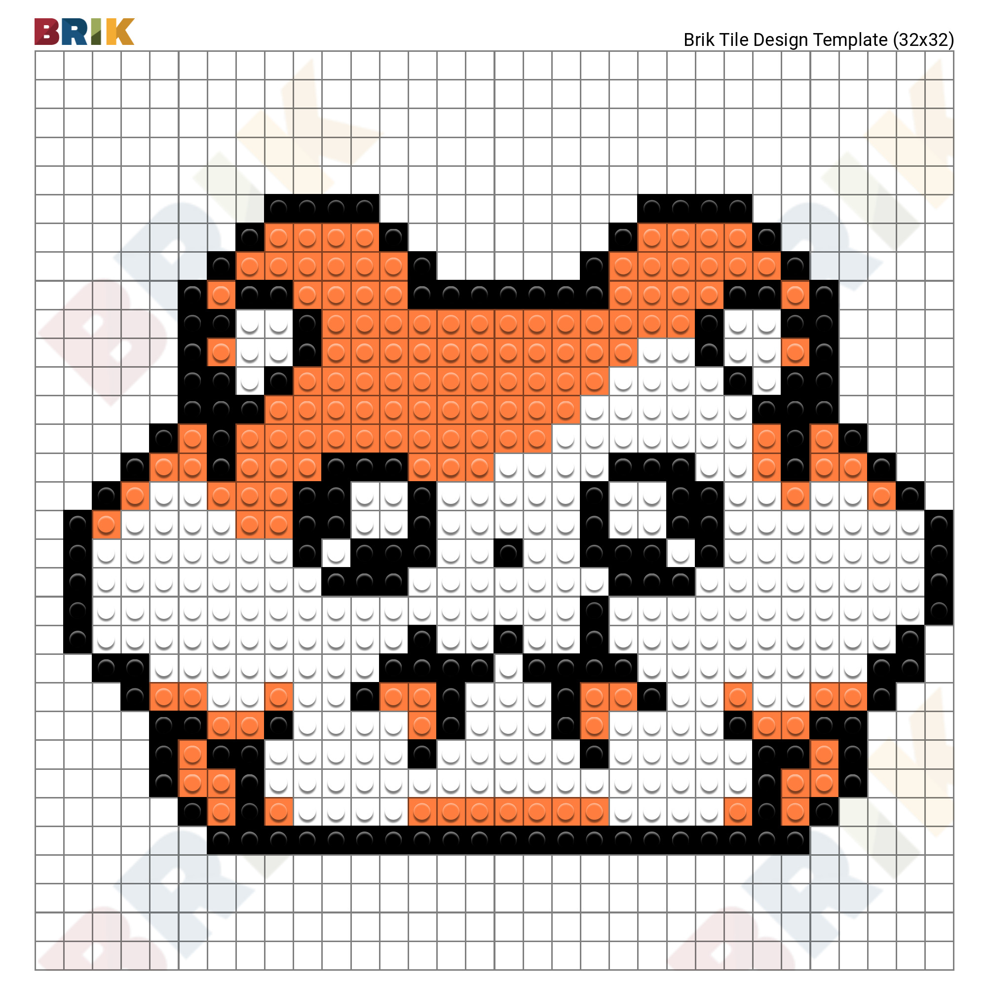 Hamster Pixel Art Brik