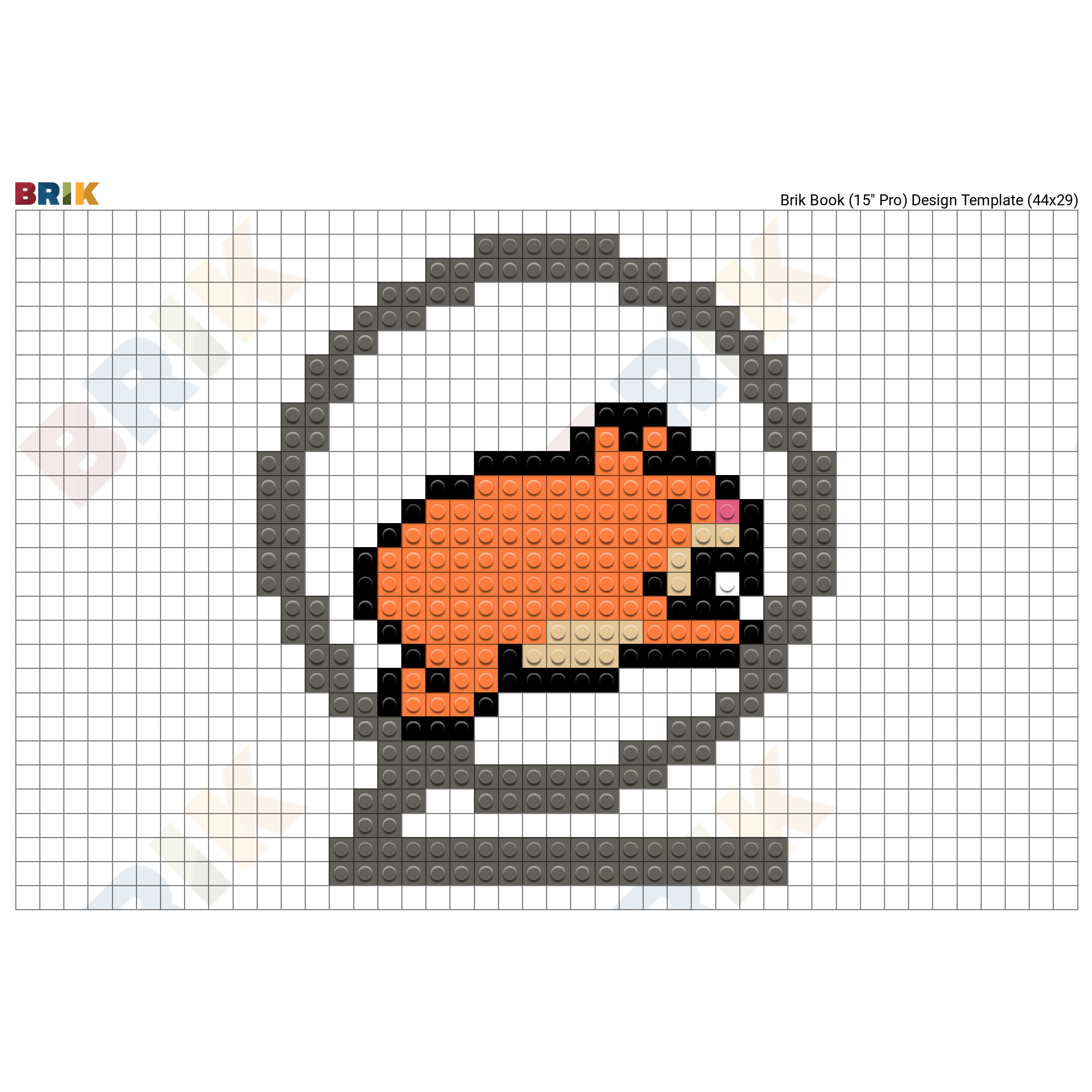 Hamster Pixel Art Brik