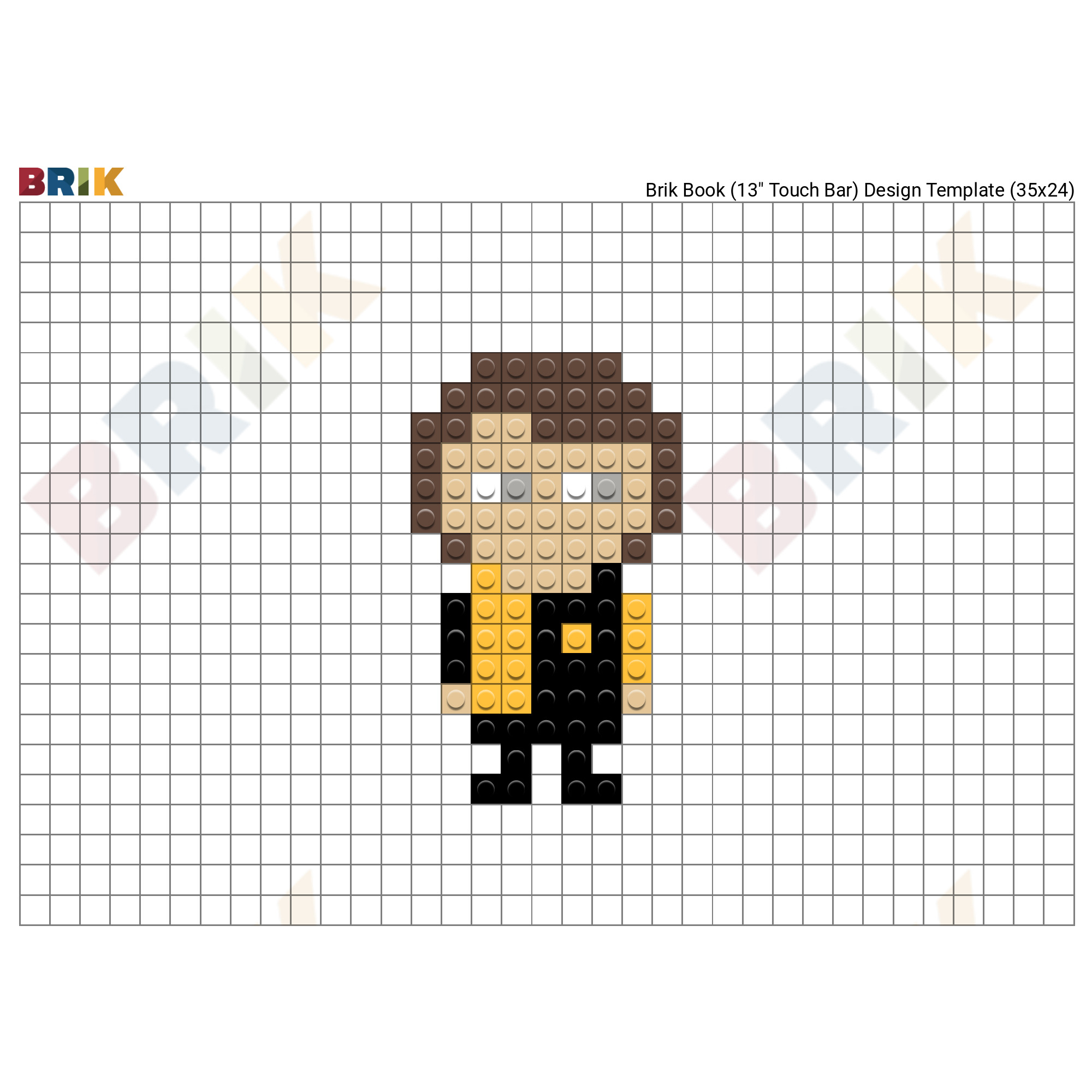 Harry Potter Cedric Diggory Pixel Art Brik