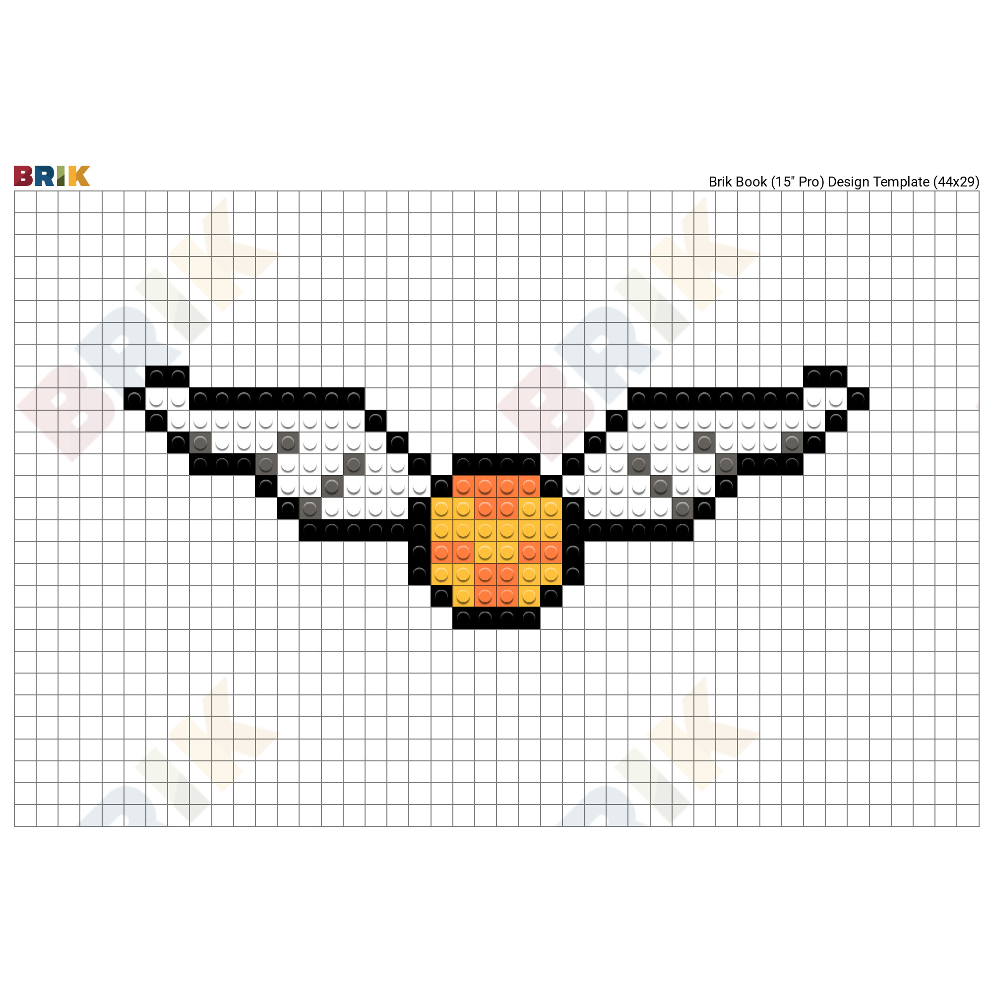 Harry Potter Golden Snitch Pixel Art Brik