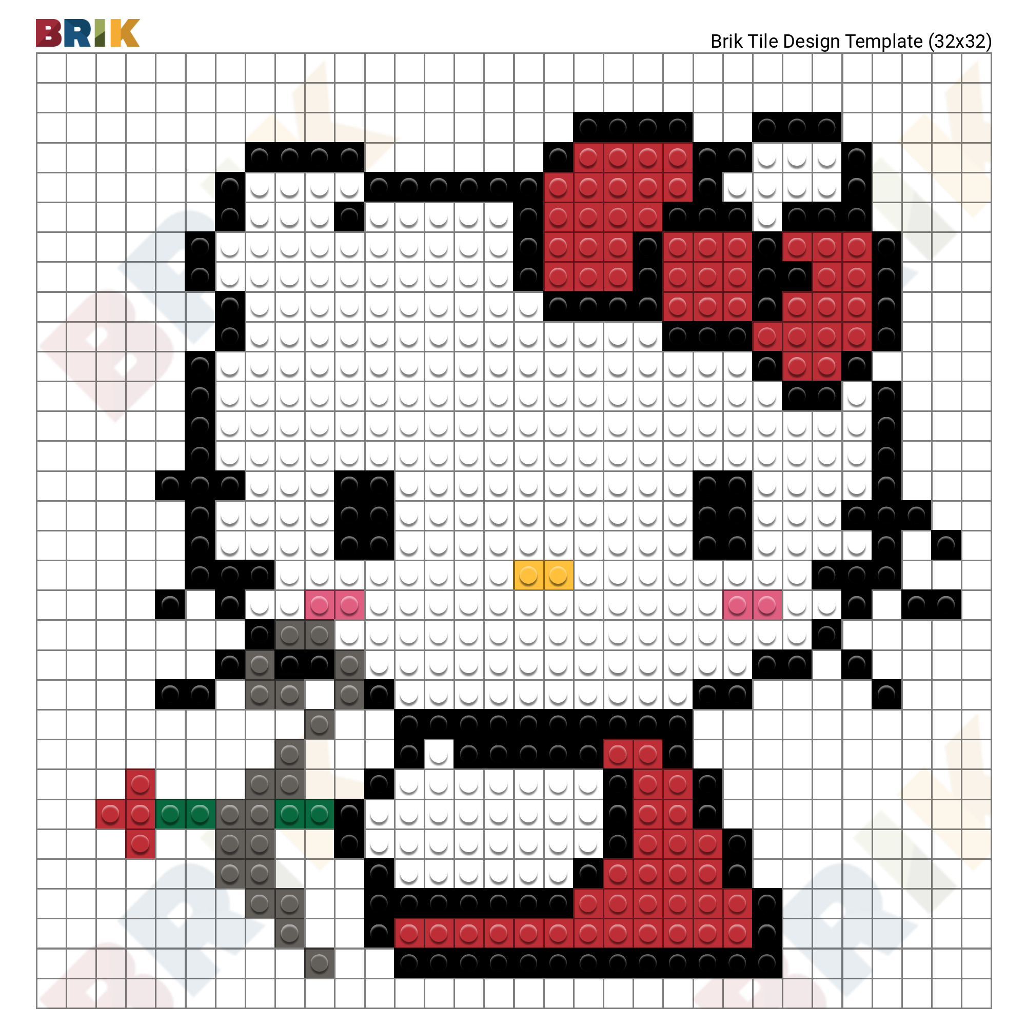 Cat Pixel Art – BRIK