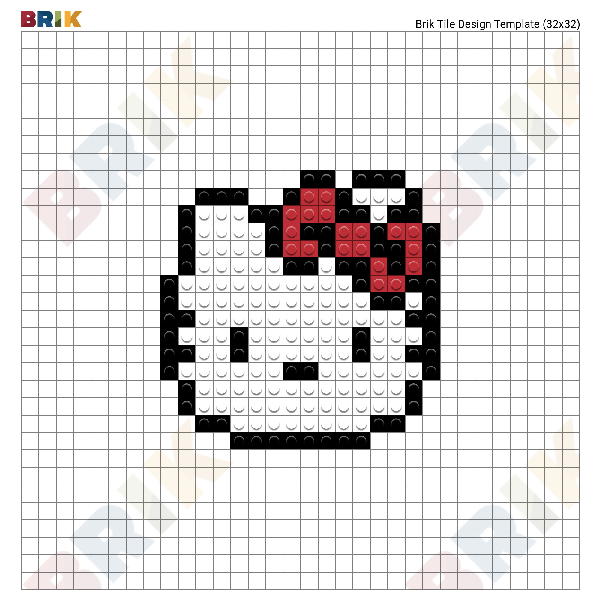 Kitten Pixel Art – BRIK