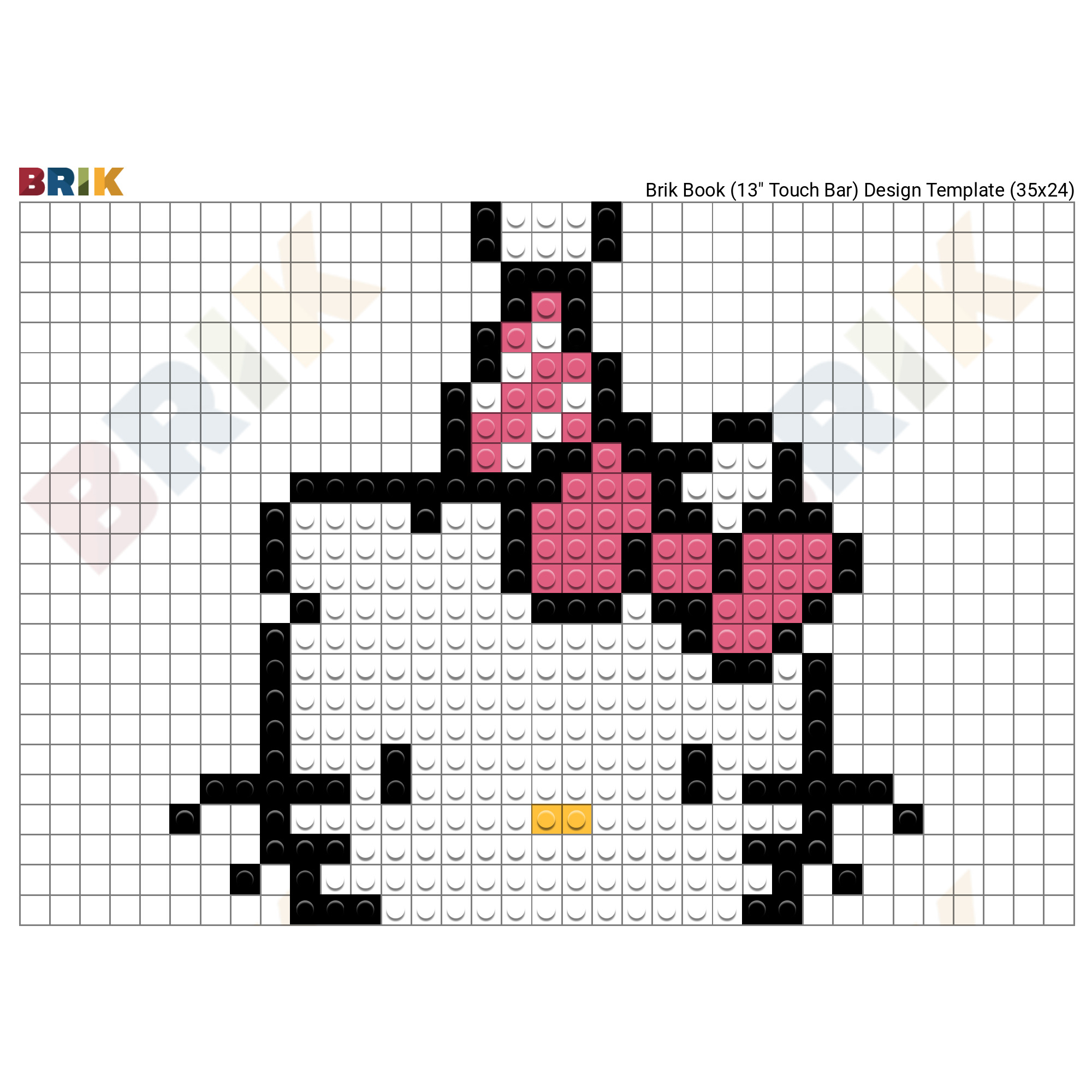 Kitten Pixel Art – BRIK