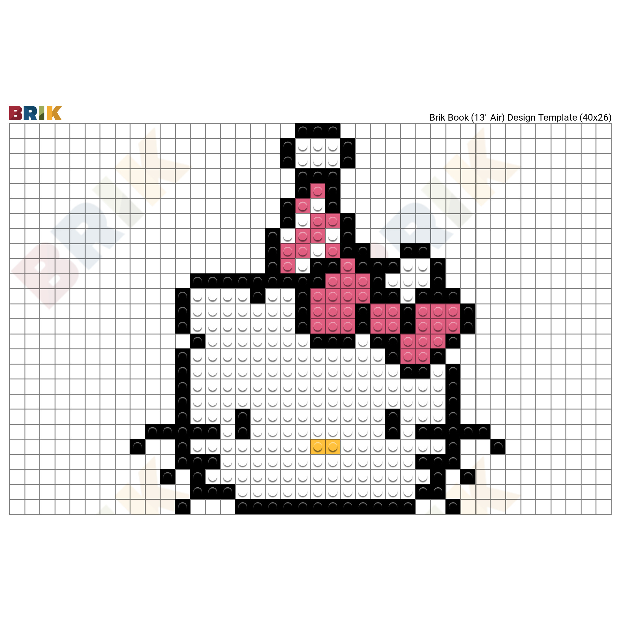 Kitten Pixel Art – BRIK