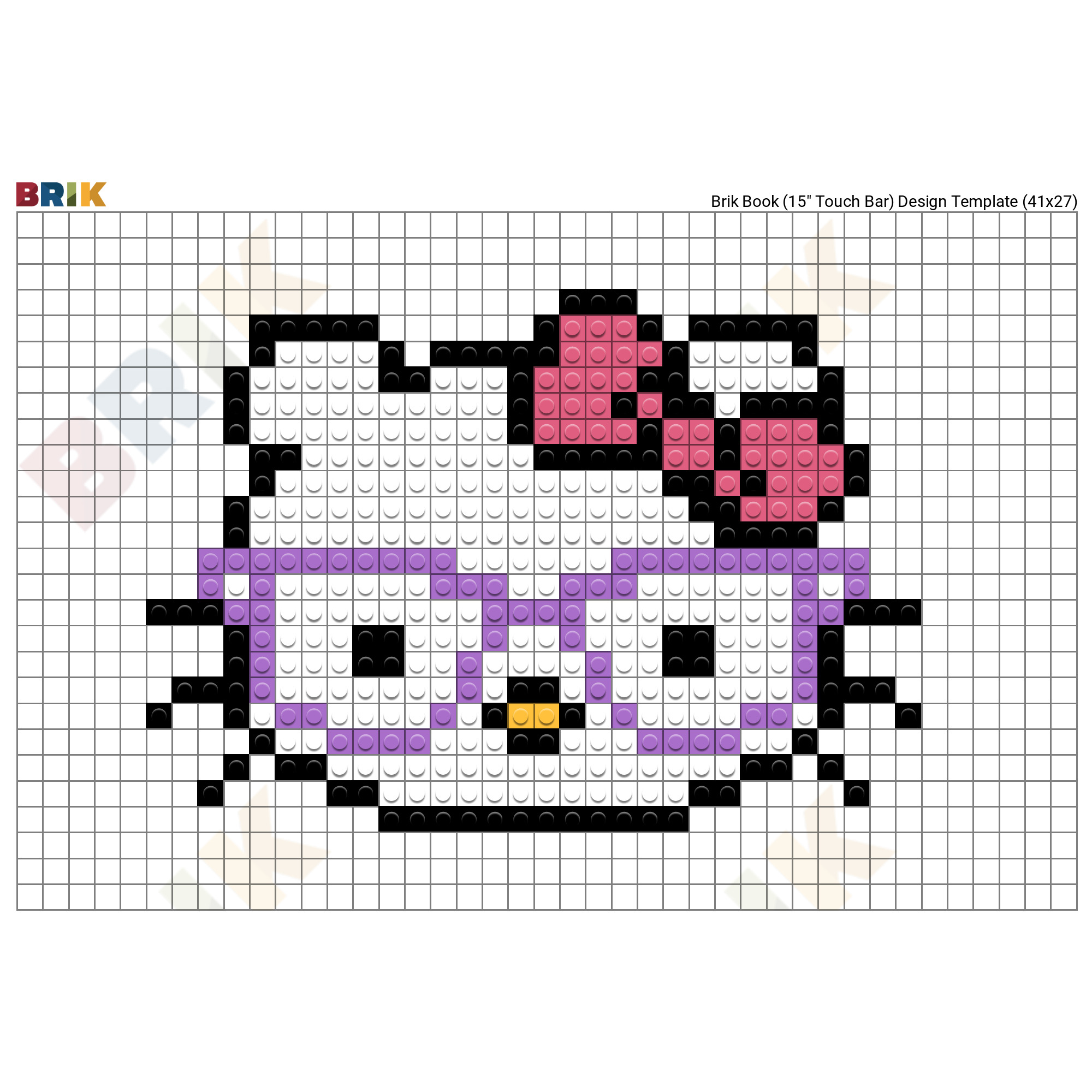 Kitten Pixel Art – BRIK
