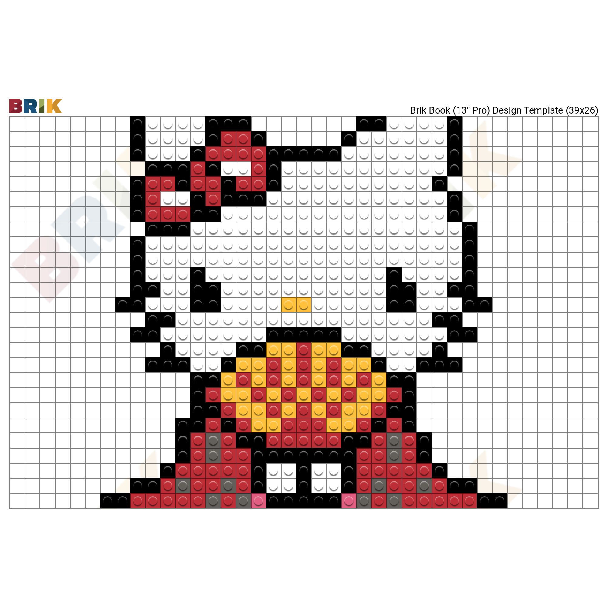 PiXEL ART  Pixel art, Pixel art pattern, Hello kitty drawing