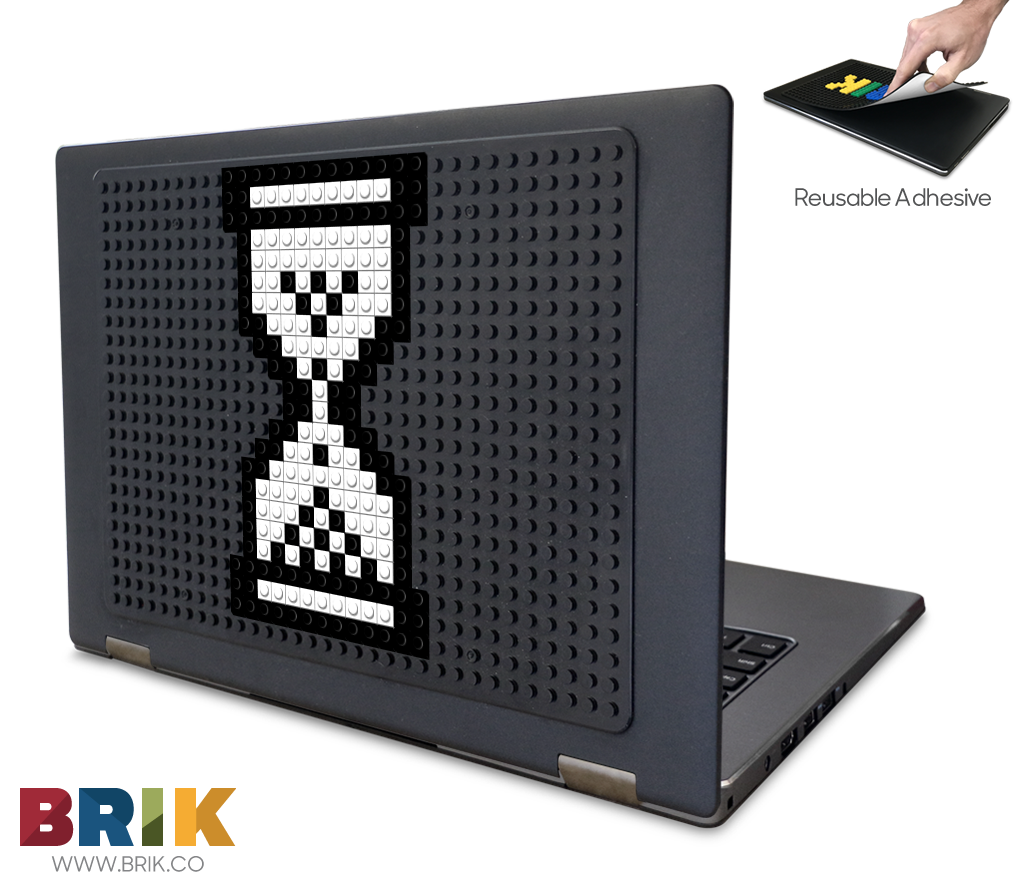 laptop case tagged sand timer brik