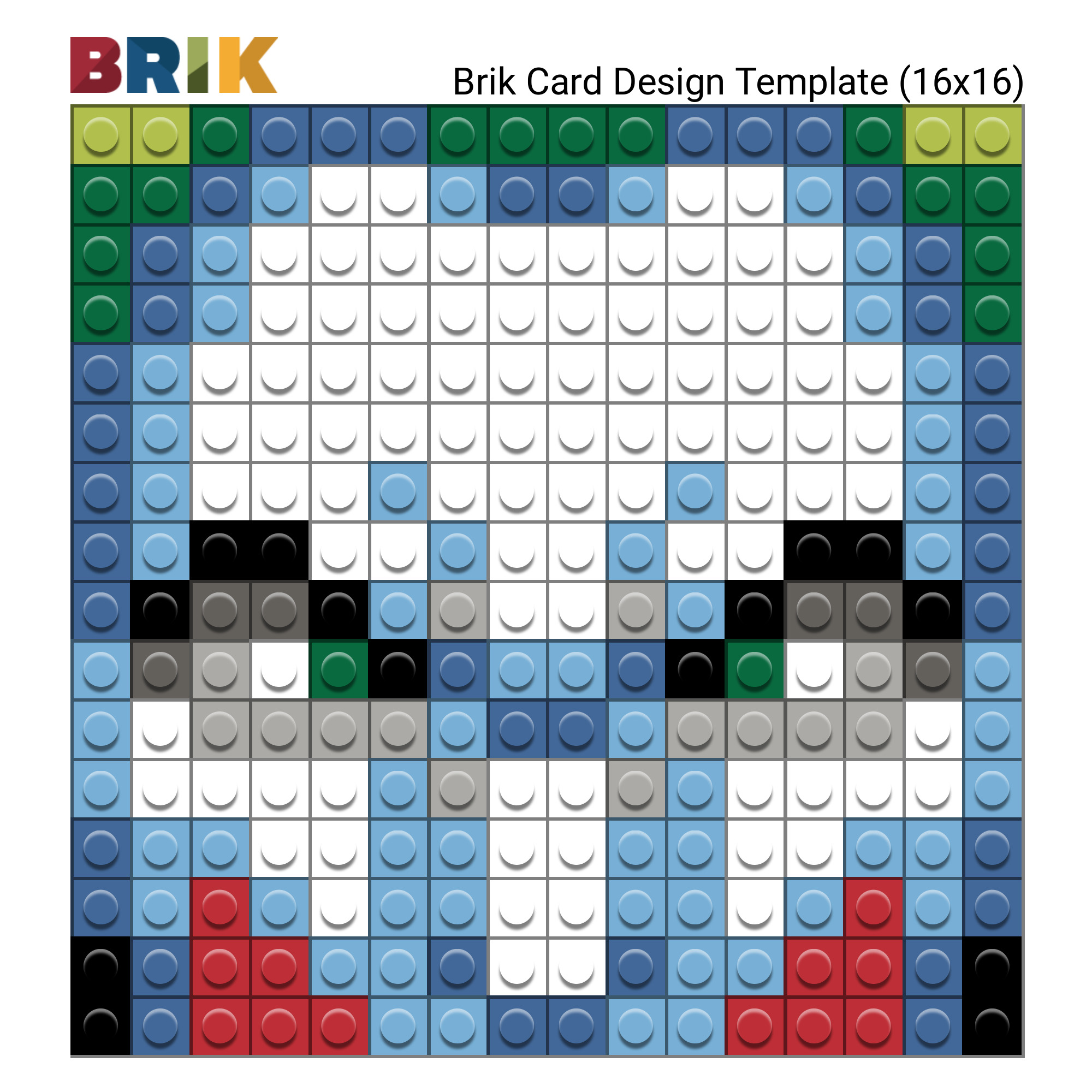 The Joker Pixel Art – BRIK