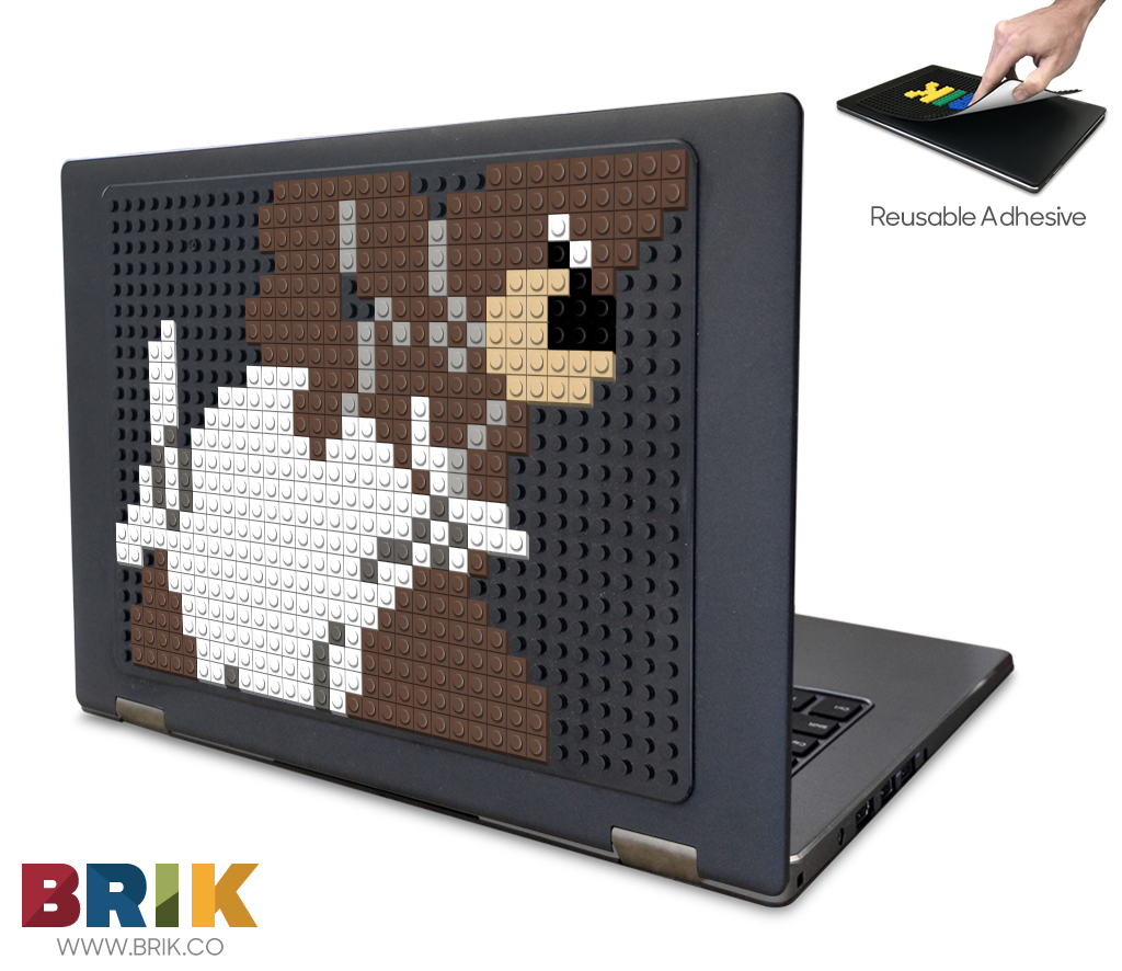 junyer bear pixel art 8bit henry bear joonyer junior bear junyer looney tunes mama bear pixel pixel art laptop case 5a24f9bdf6c96a8d cd2l black